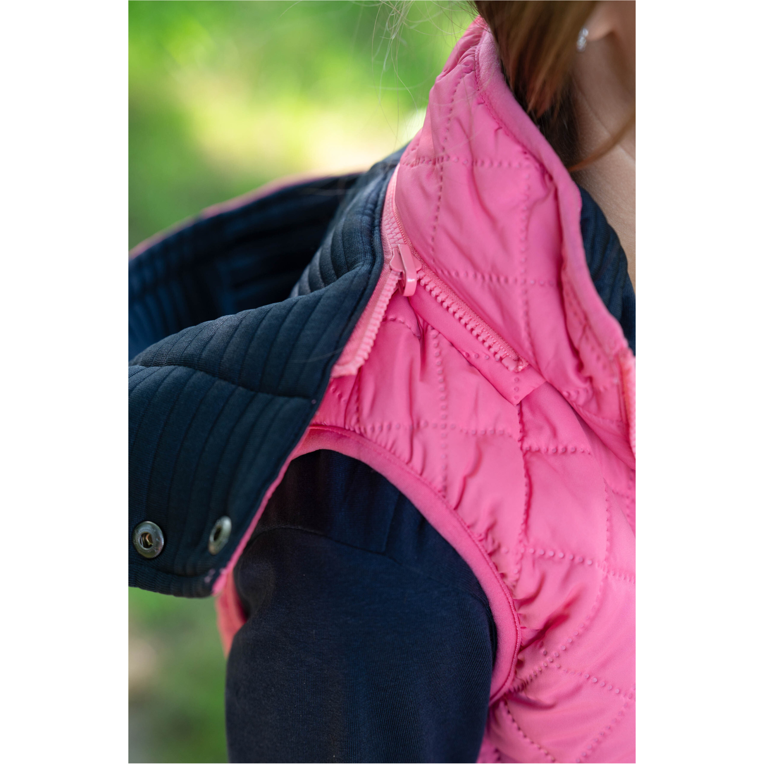 Kinder Wendeweste MAUI pink/dunkelblau