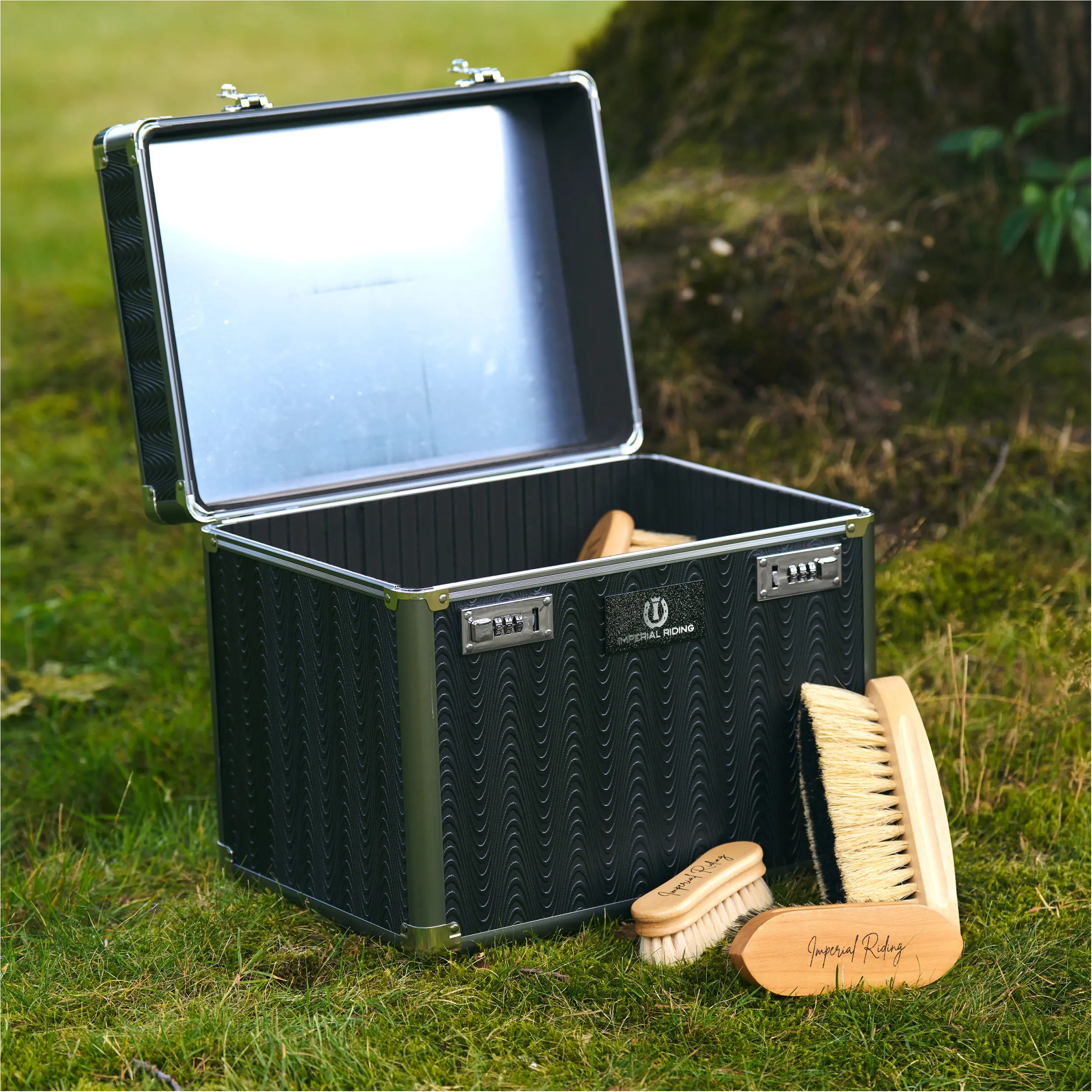 Putzbox IRHShiny grau/schwarz