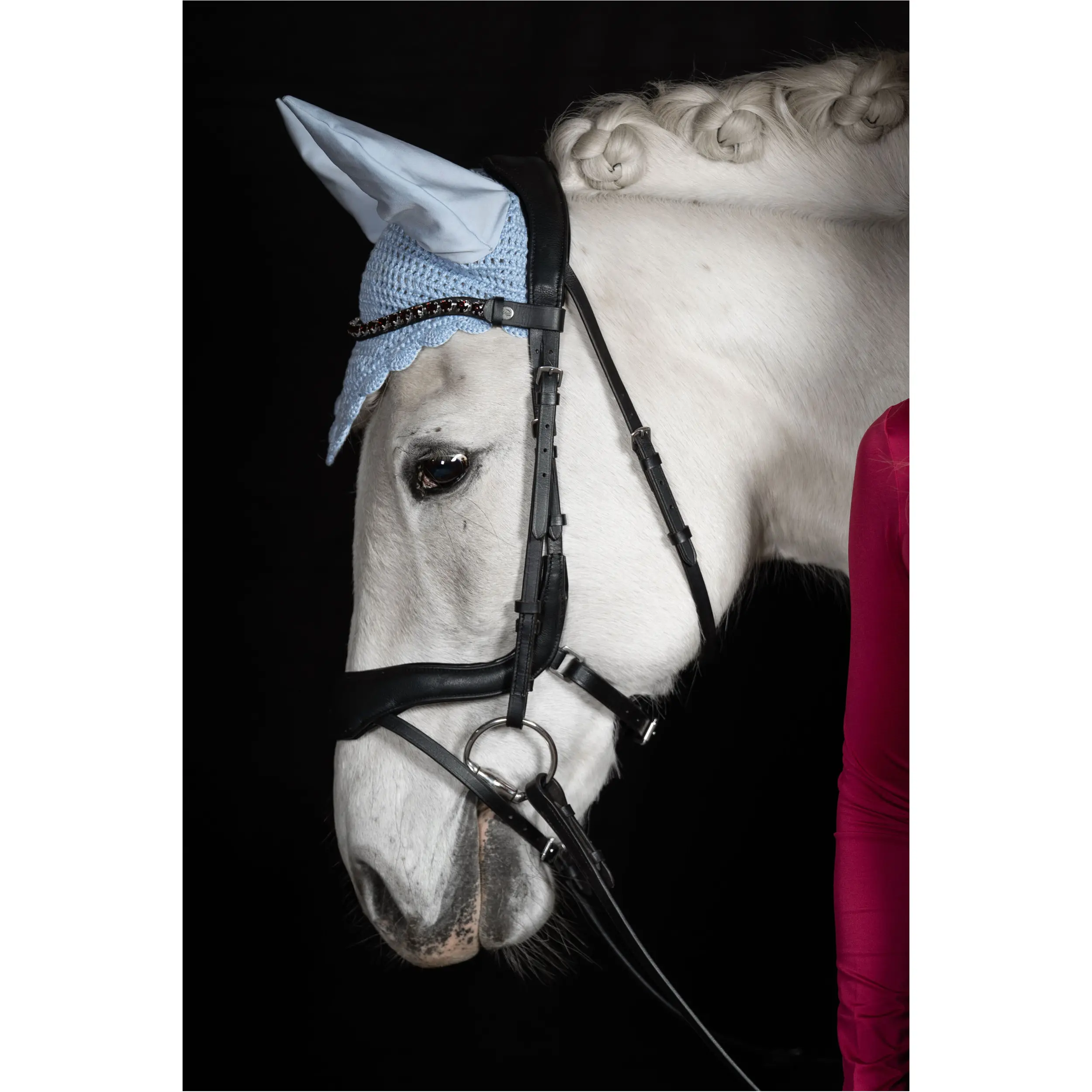 Fliegenhaube MANCHESTER hellblau