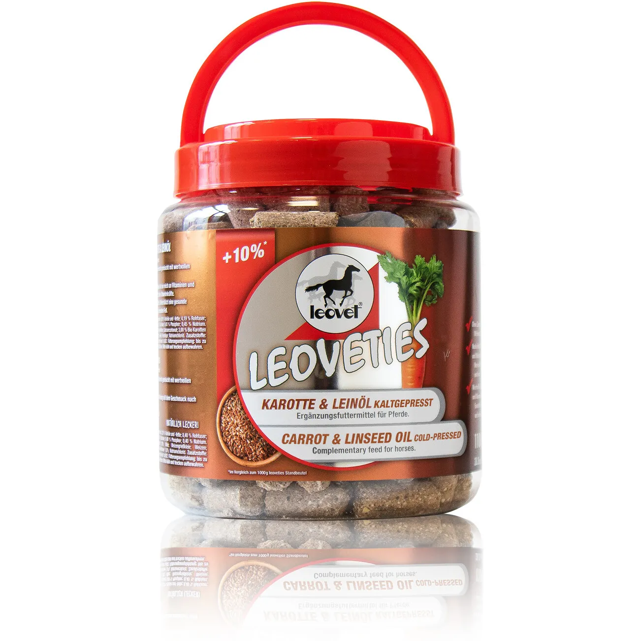 LEOVETIES Karotte Leinöl (kaltgepresst) 1100g