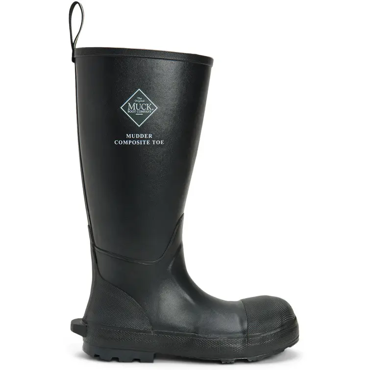 Gummistiefelette MUDDER TALL S5 schwarz