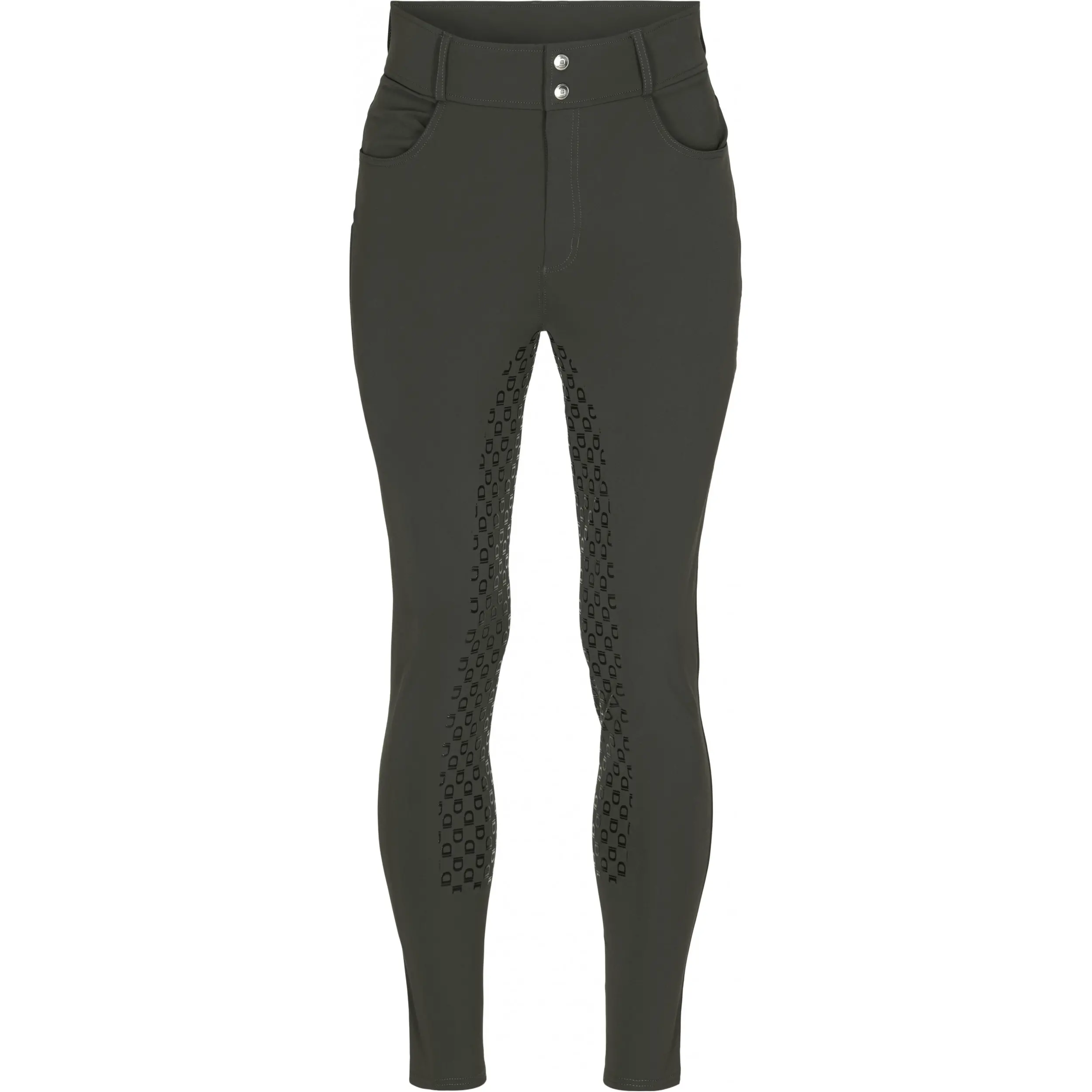Herren Reithose Silikon Vollbesatz EQ HUNT dark iron