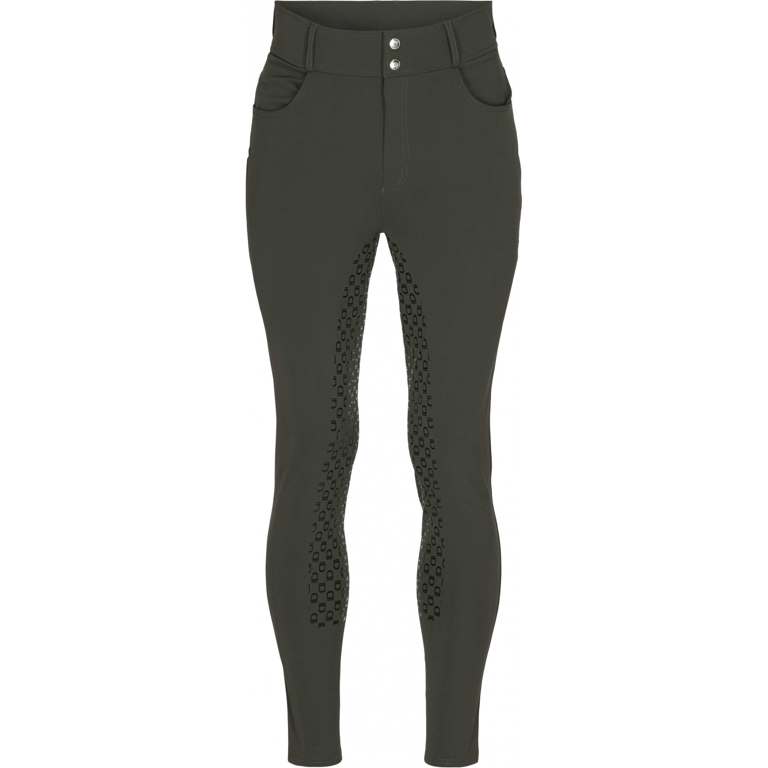 Herren Reithose Silikon Vollbesatz EQ HUNT dark iron