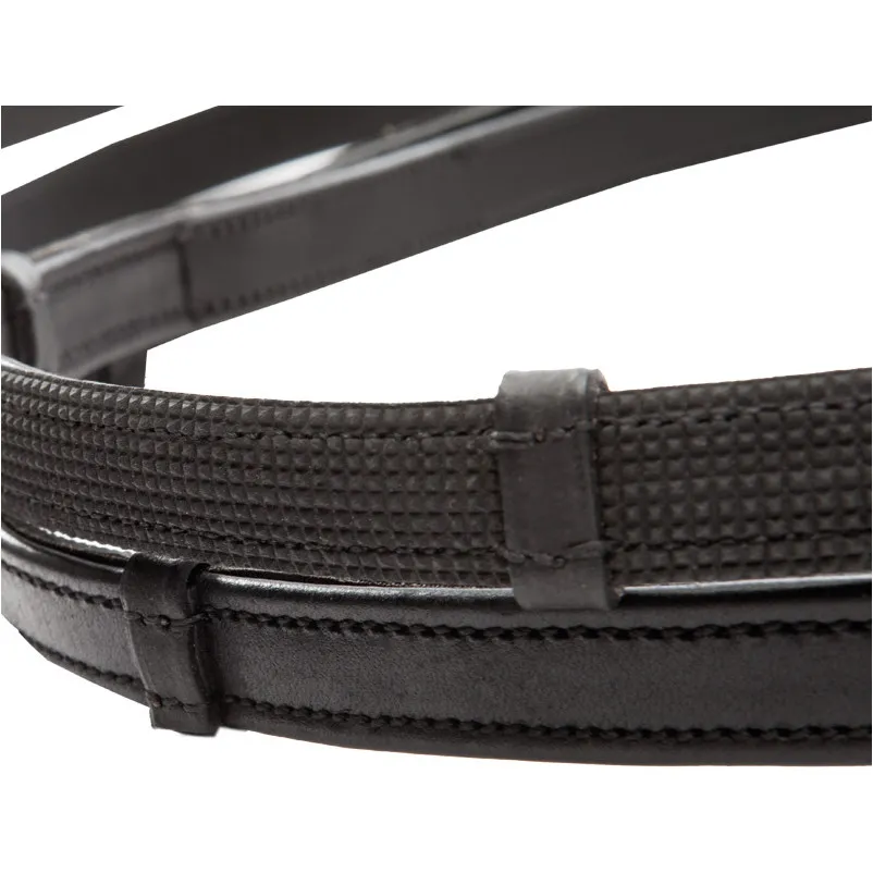 Softgrip Zügel 5 Stege schwarz 16mm 