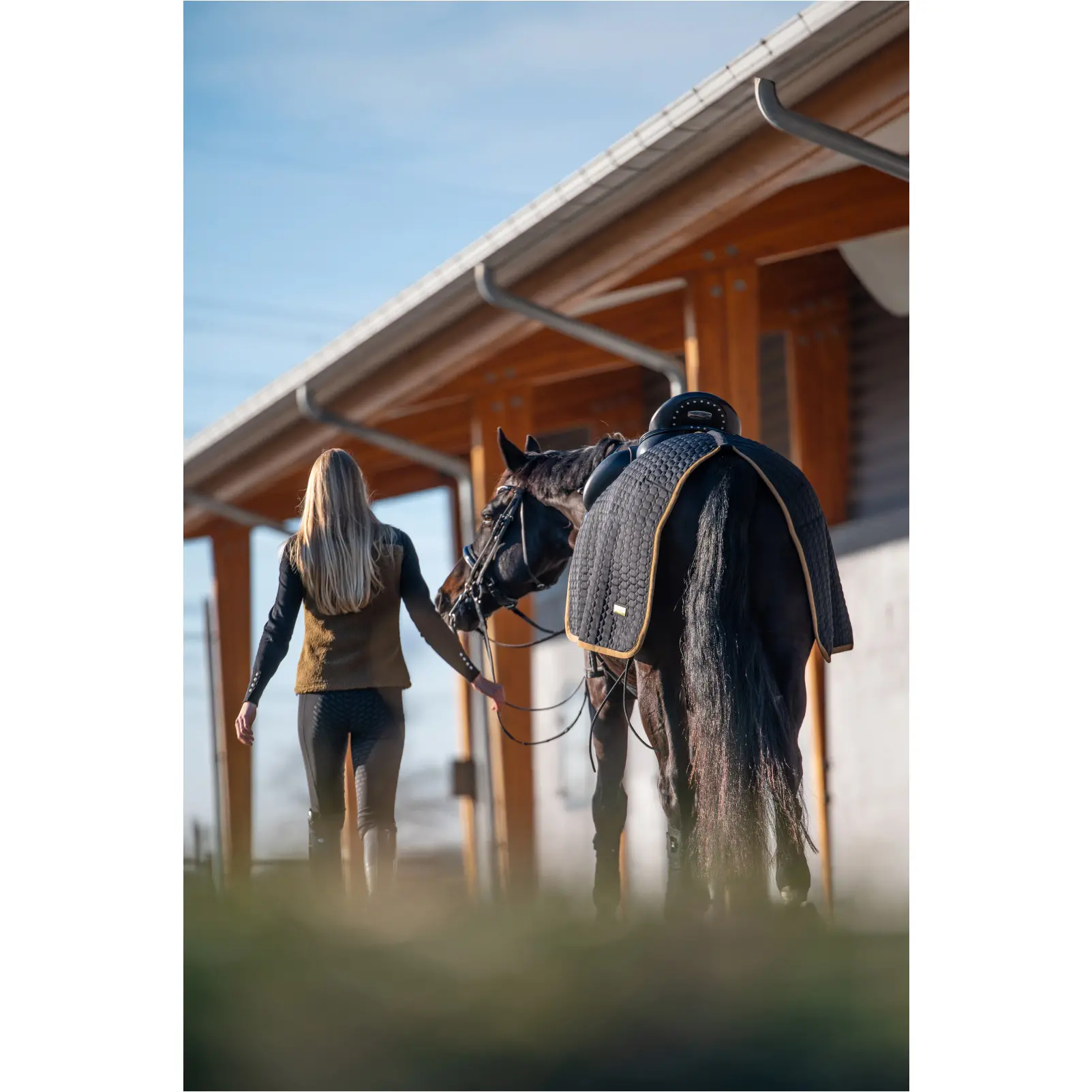 Ausreitdecken FIR-Tech GRAND schwarz