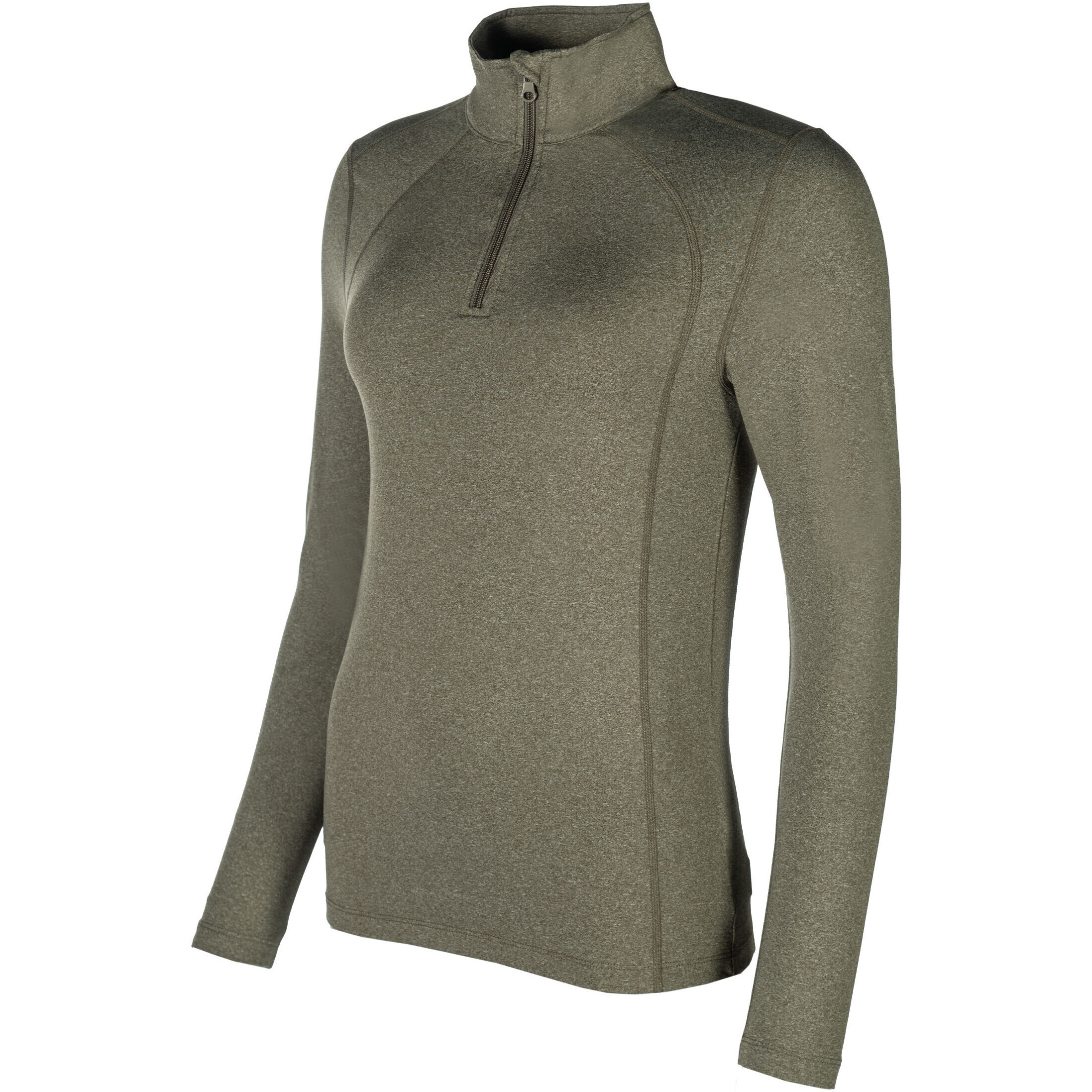 Damen Funktionsshirt ESSENTIALS WINTER olivgrün Damen Funktionsshirt ESSENTIALS WINTER olivgrün