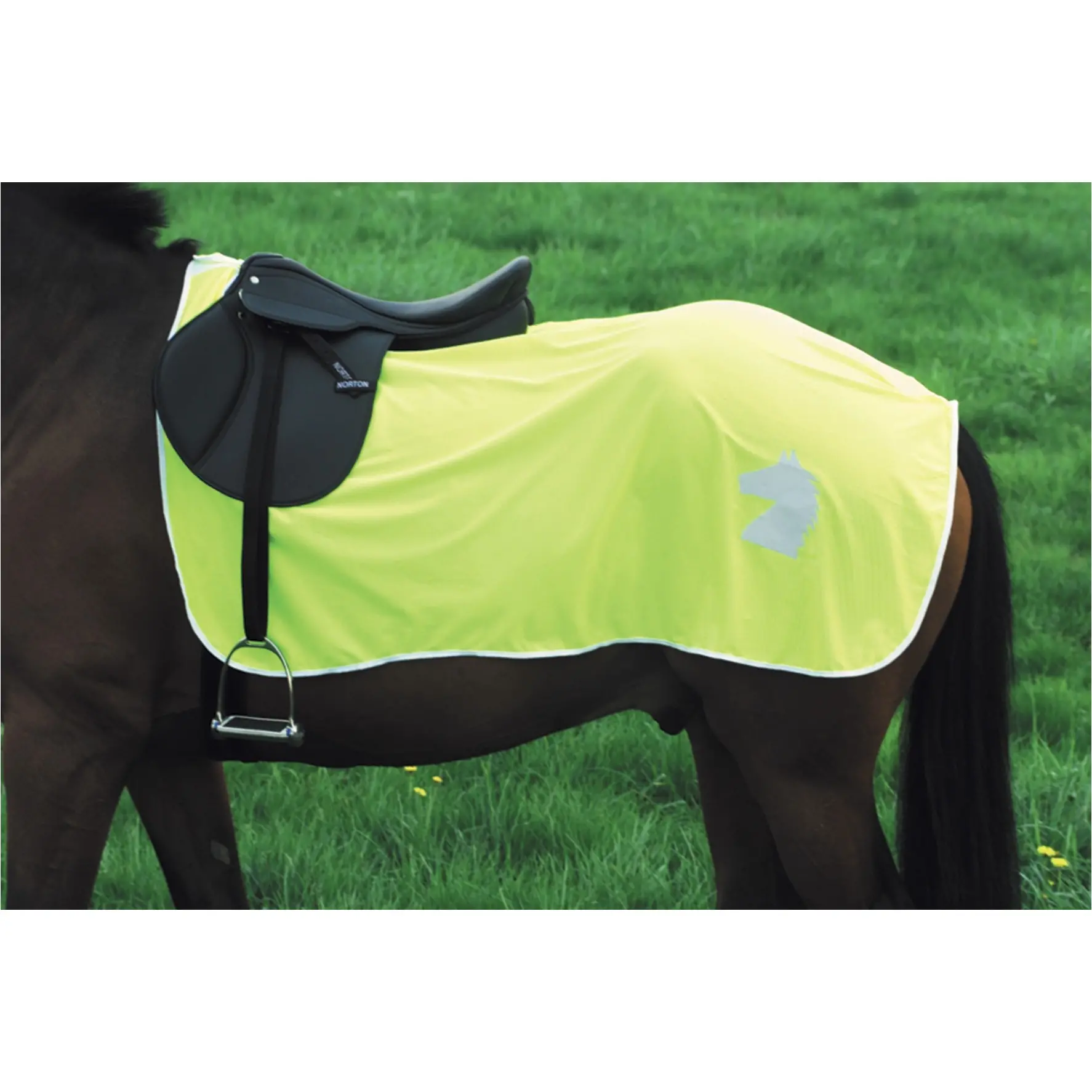 Warn-Nierendecke reflektierend gelb Warn-Nierendecke reflektierend gelb