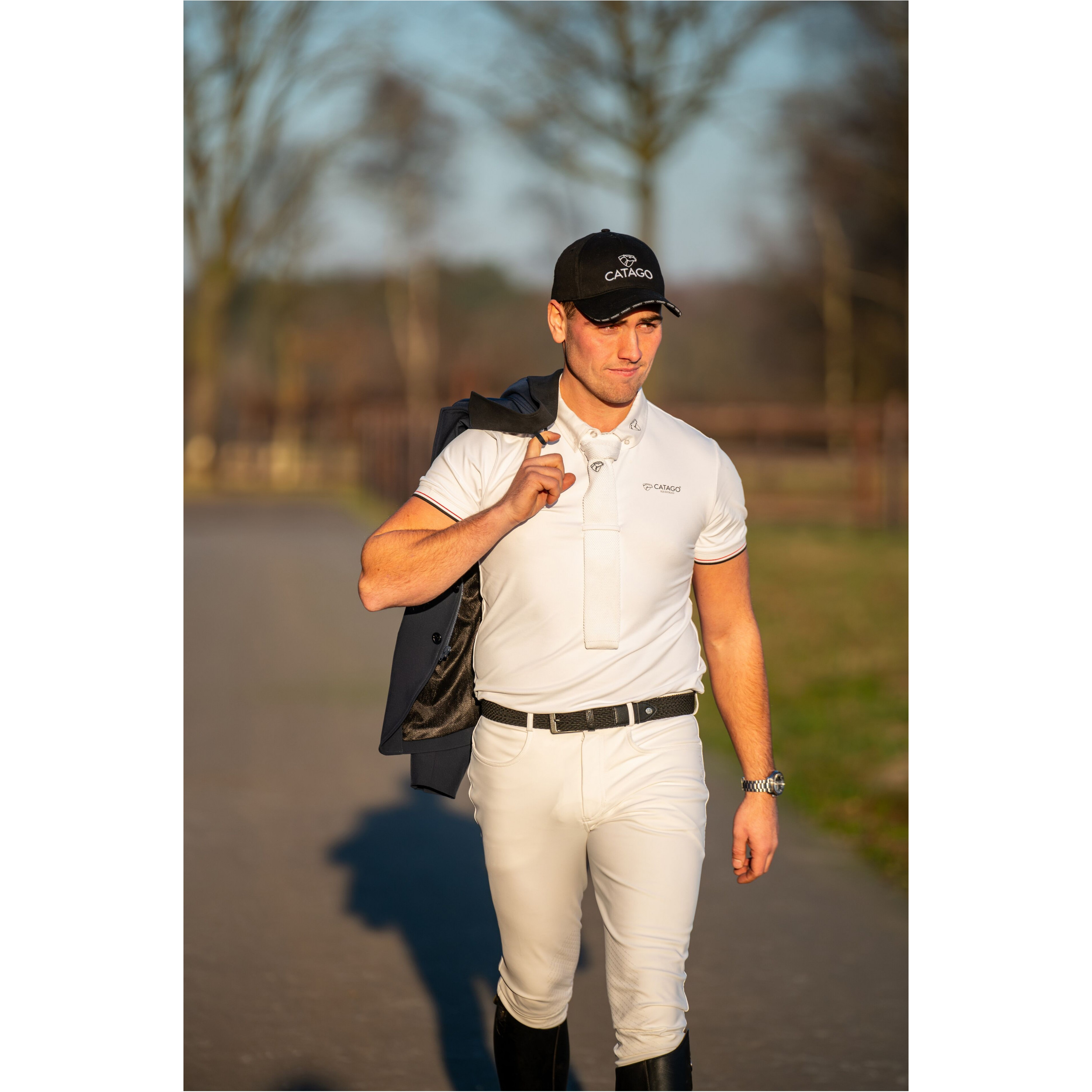 Herren Turniershirt NEVIN weiß