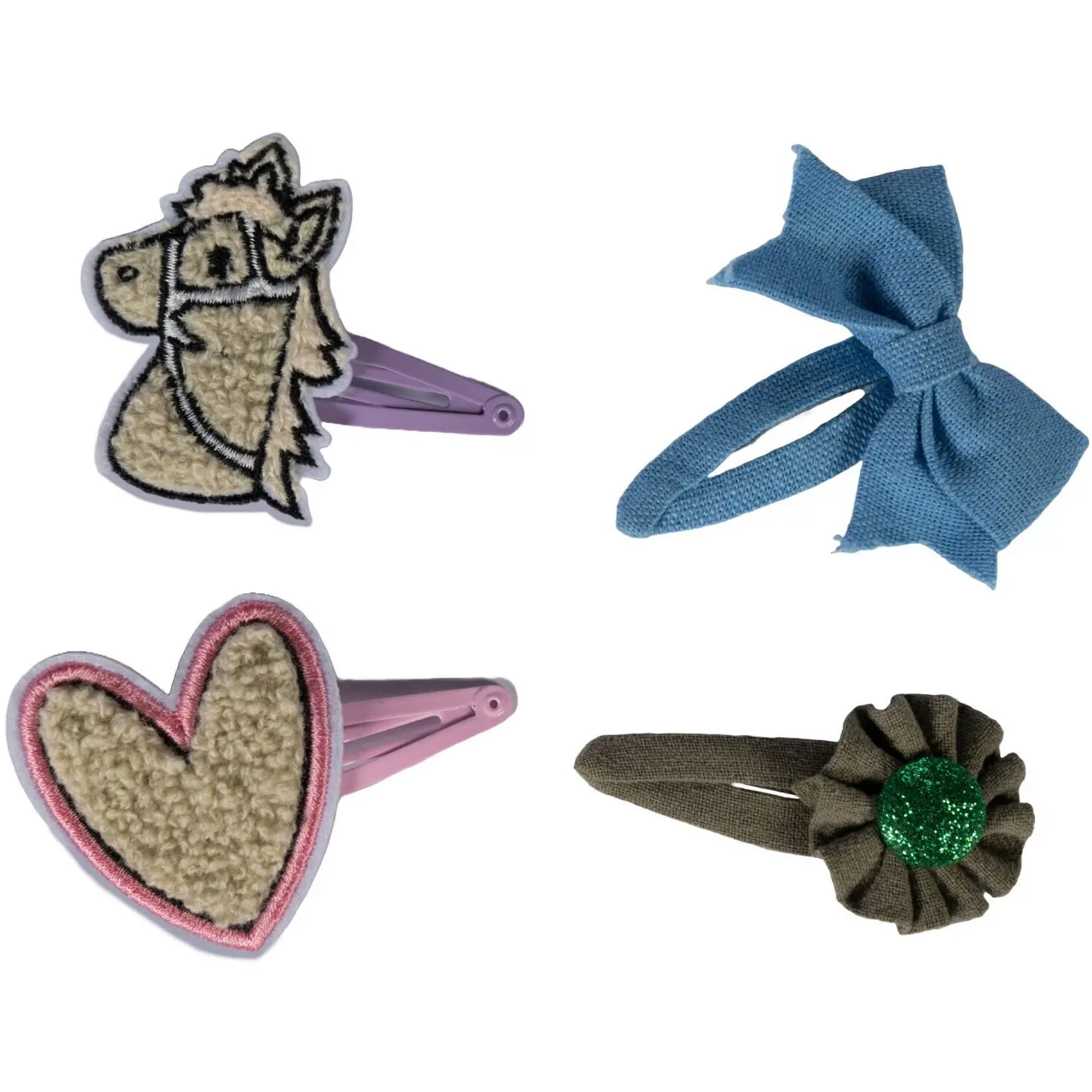 Haarspangen Set (4 Stück) HOBBY HORSING bunt