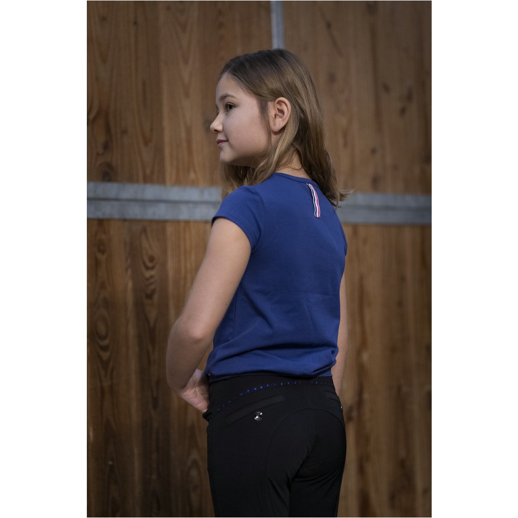 Kinder T-Shirt JANICE marineblau