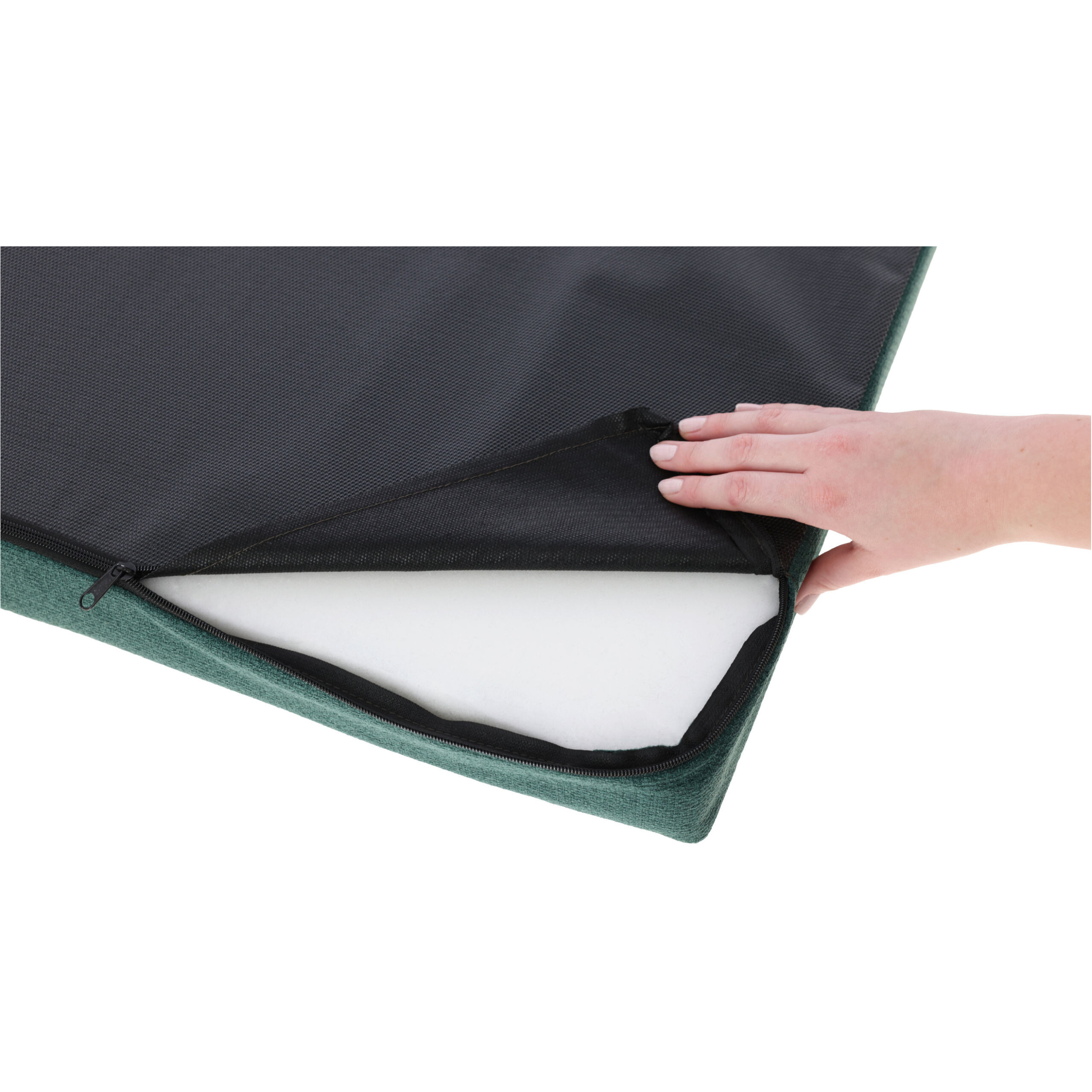 Matratze OLIVER mit Memory Foam english green Matratze OLIVER mit Memory Foam english green