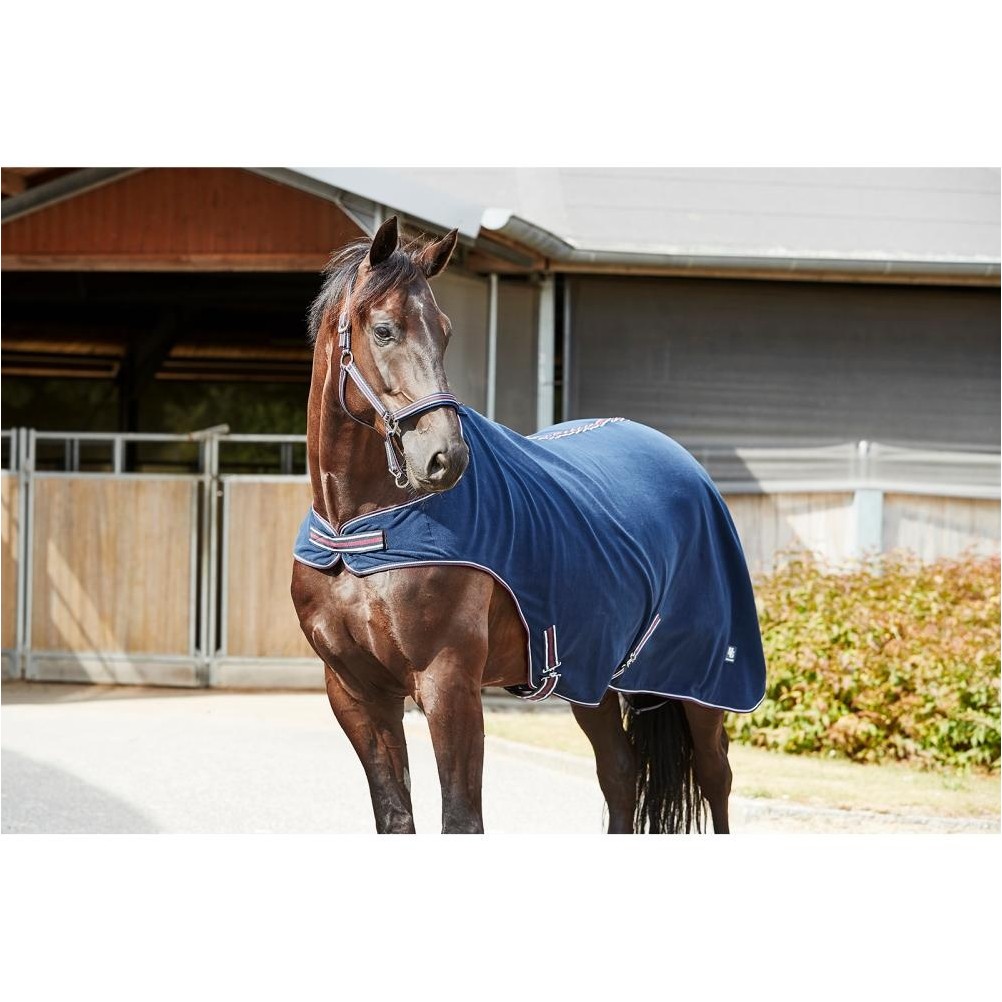 Walkerdecke KARMEN Fleece navy