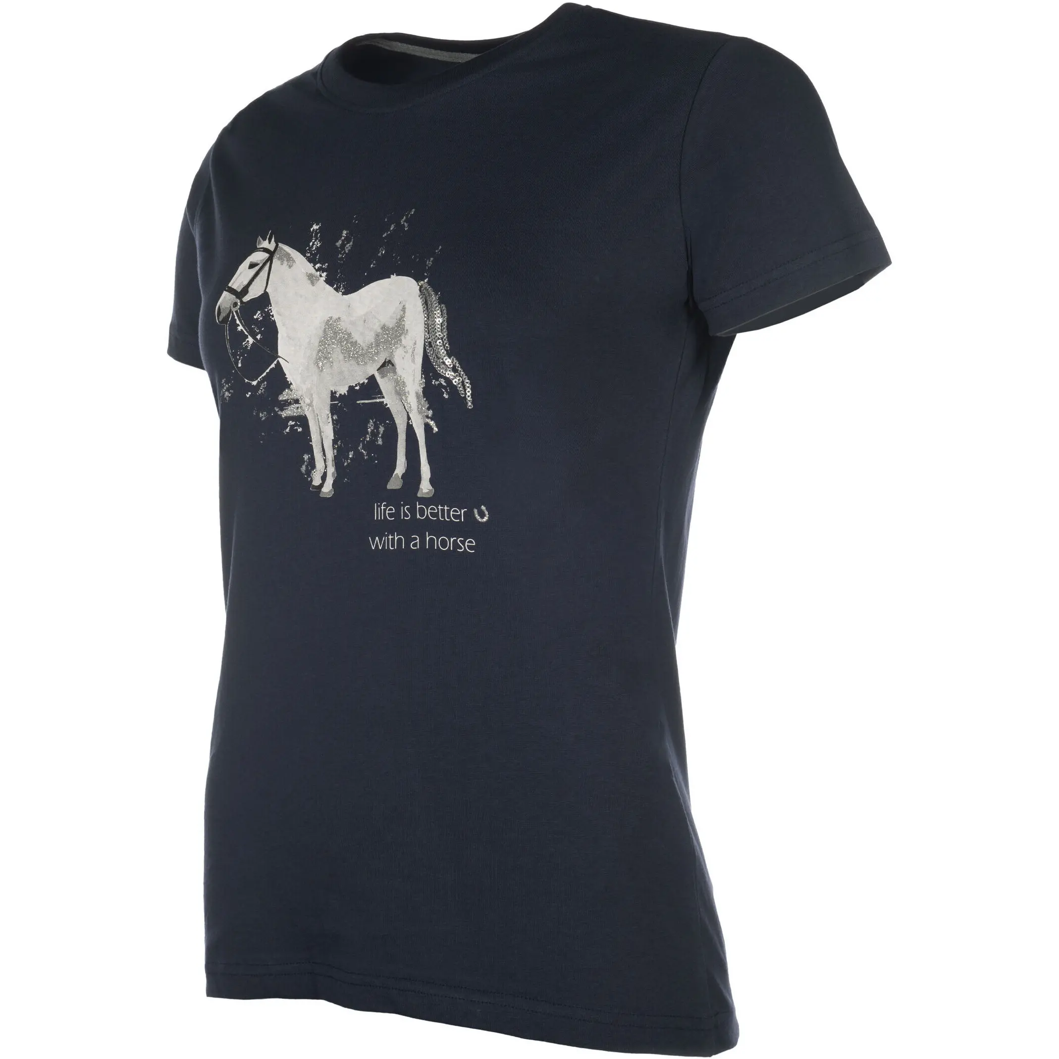 Kinder T-Shirt SPARKLE dunkelblau