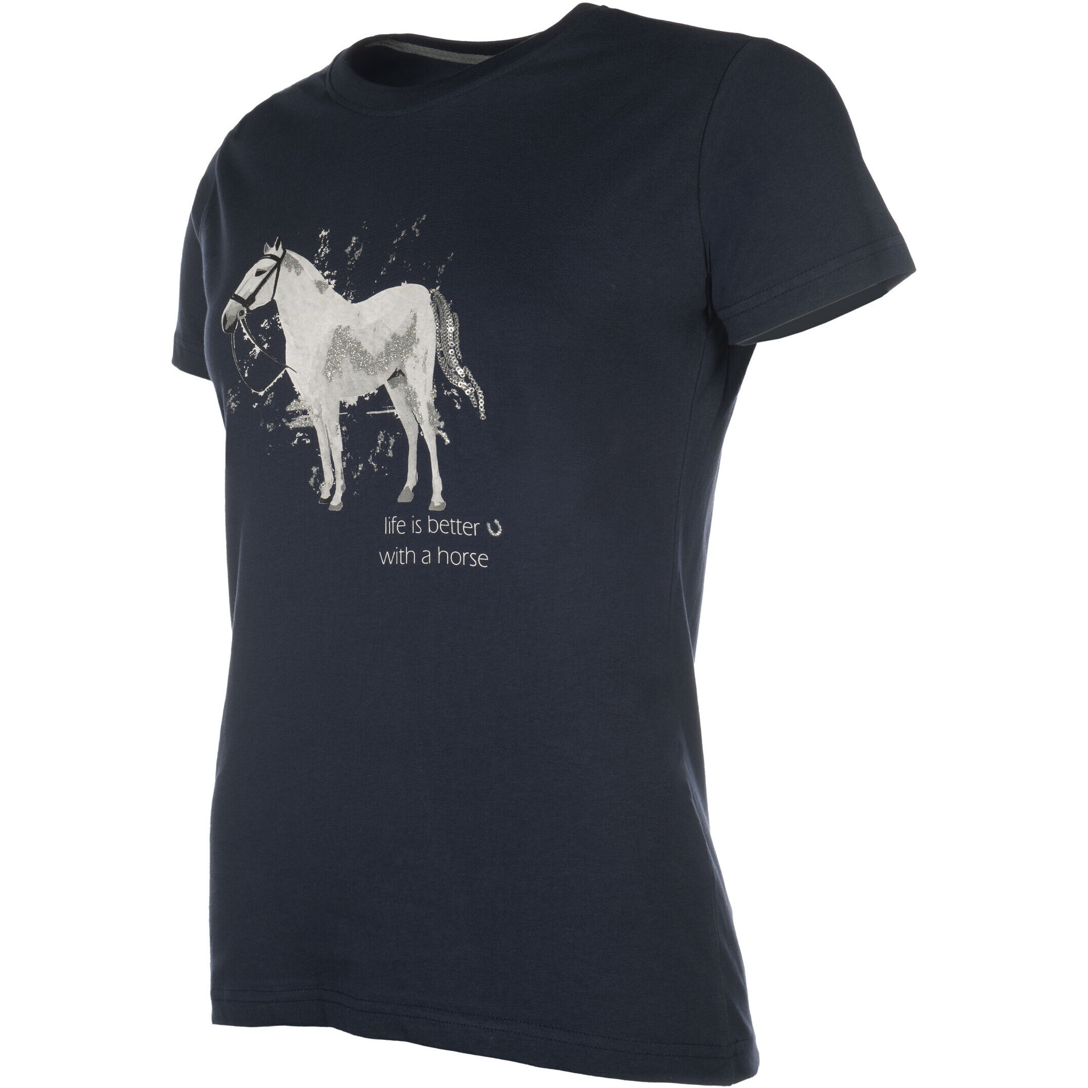 Kinder T-Shirt SPARKLE dunkelblau
