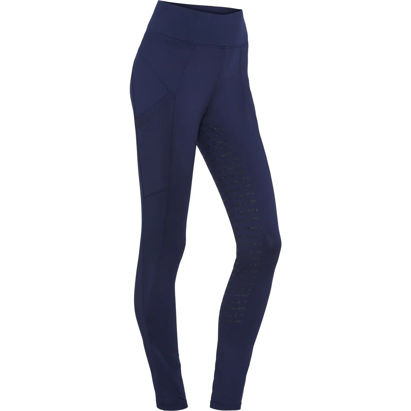 Winter Damen Reitleggings Silikon Vollbesatz VANDA navy