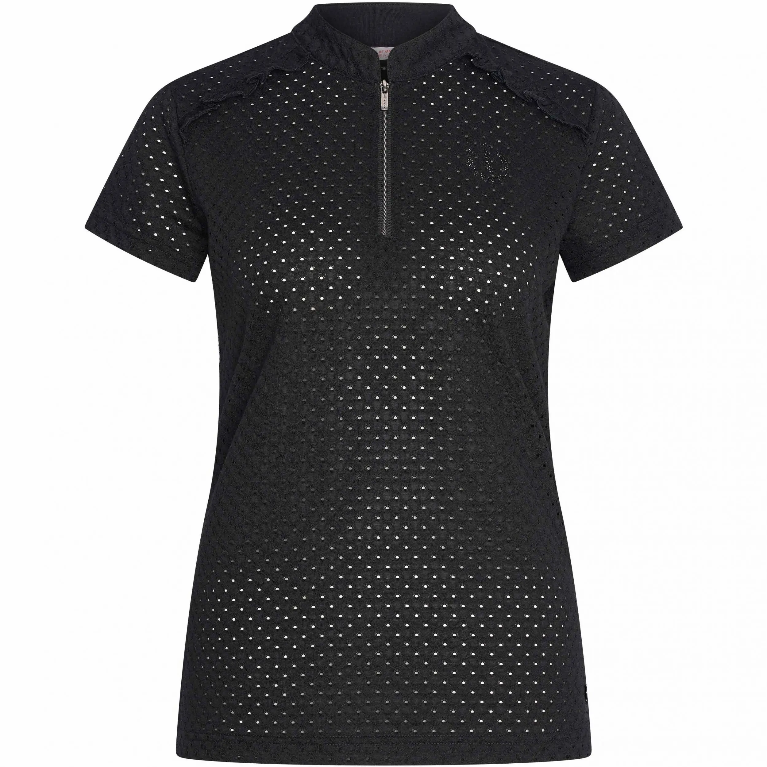 Damen Poloshirt IRHPhoenix schwarz