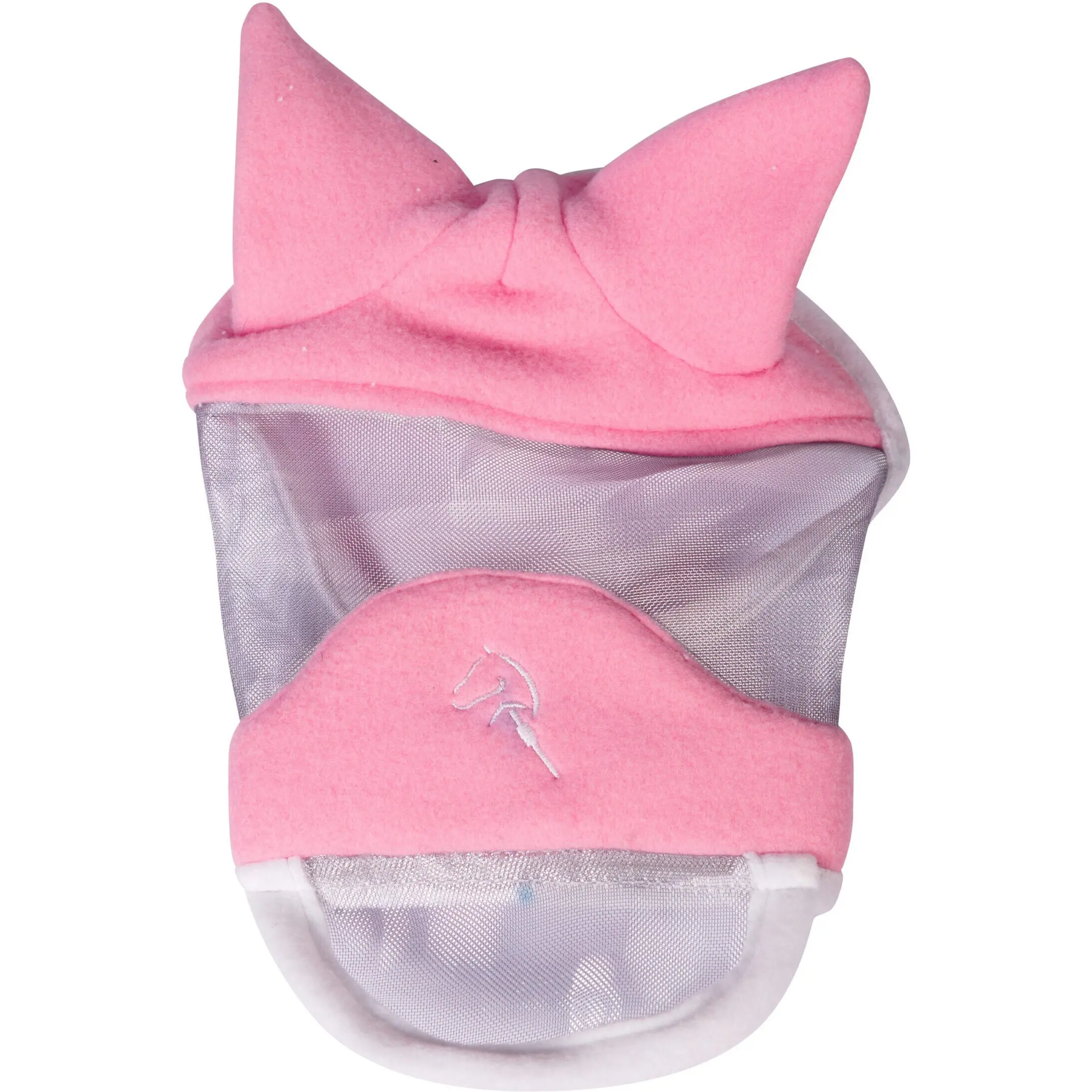 Fliegenschutzmaske mit Nasenteil HOBBY HORSING rosa