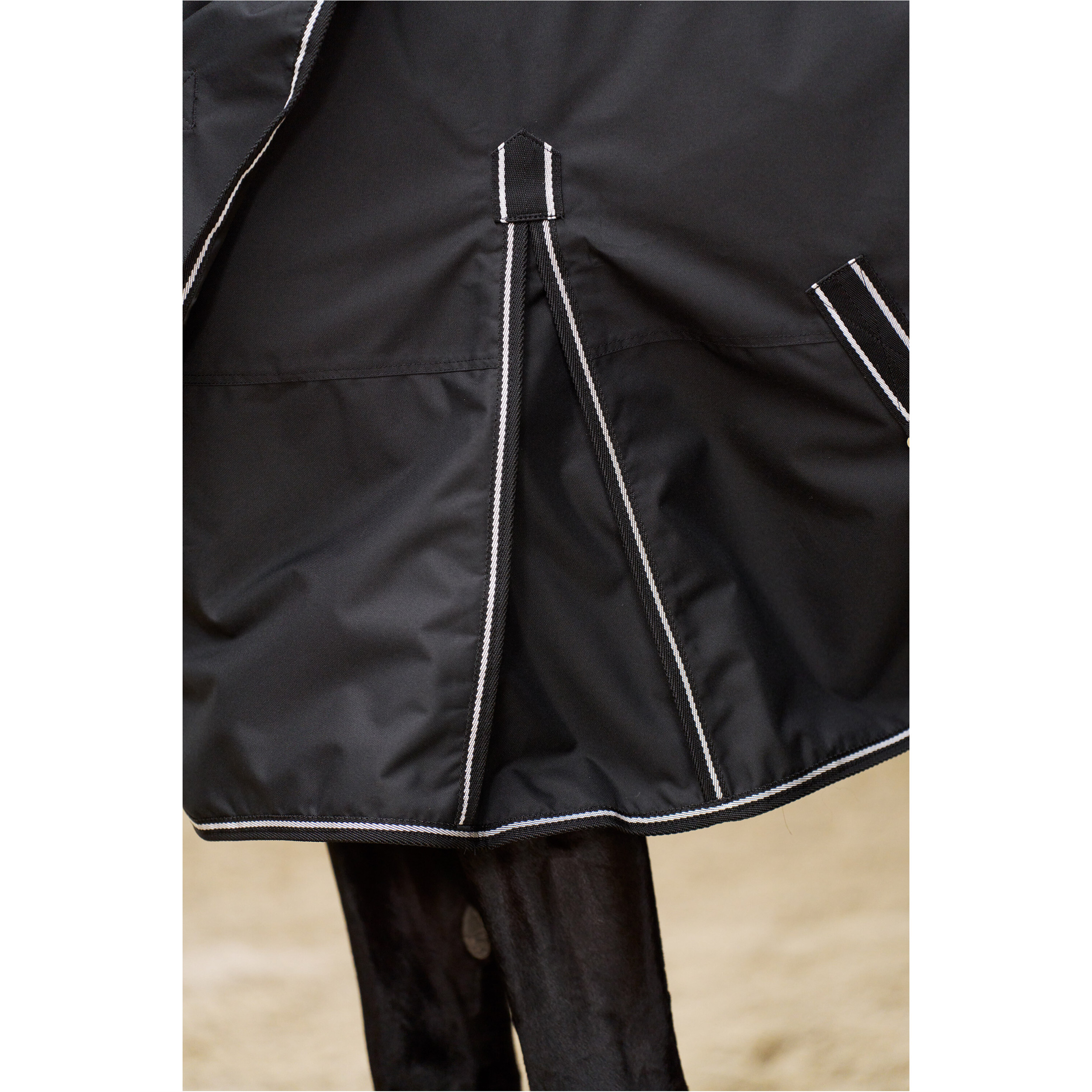 Outdoordecke mit Halsteil (abnehmbar) 600D IRHBasic schwarz