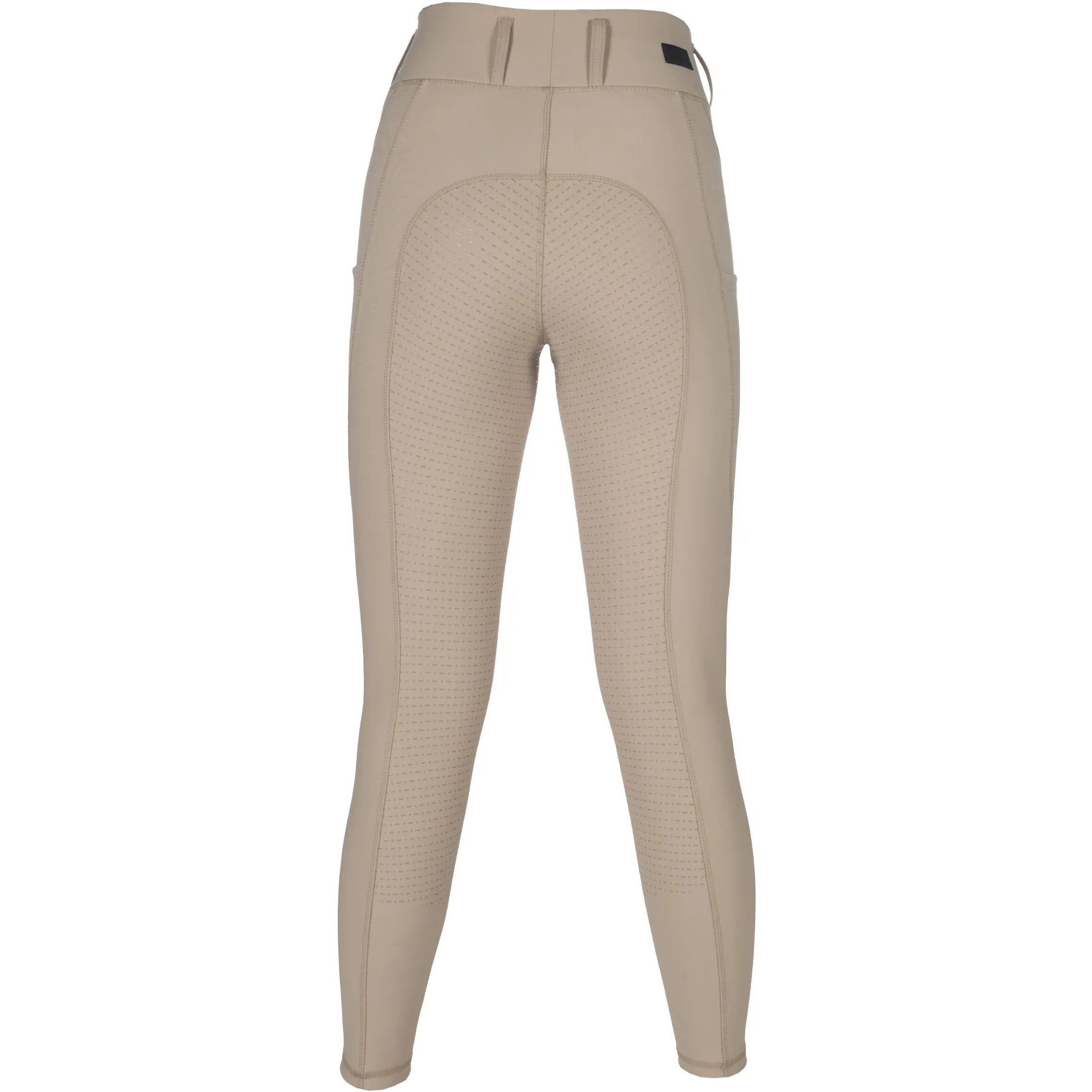 Damen Reitleggings Silikon Vollbesatz JIL HIGH WAIST beige