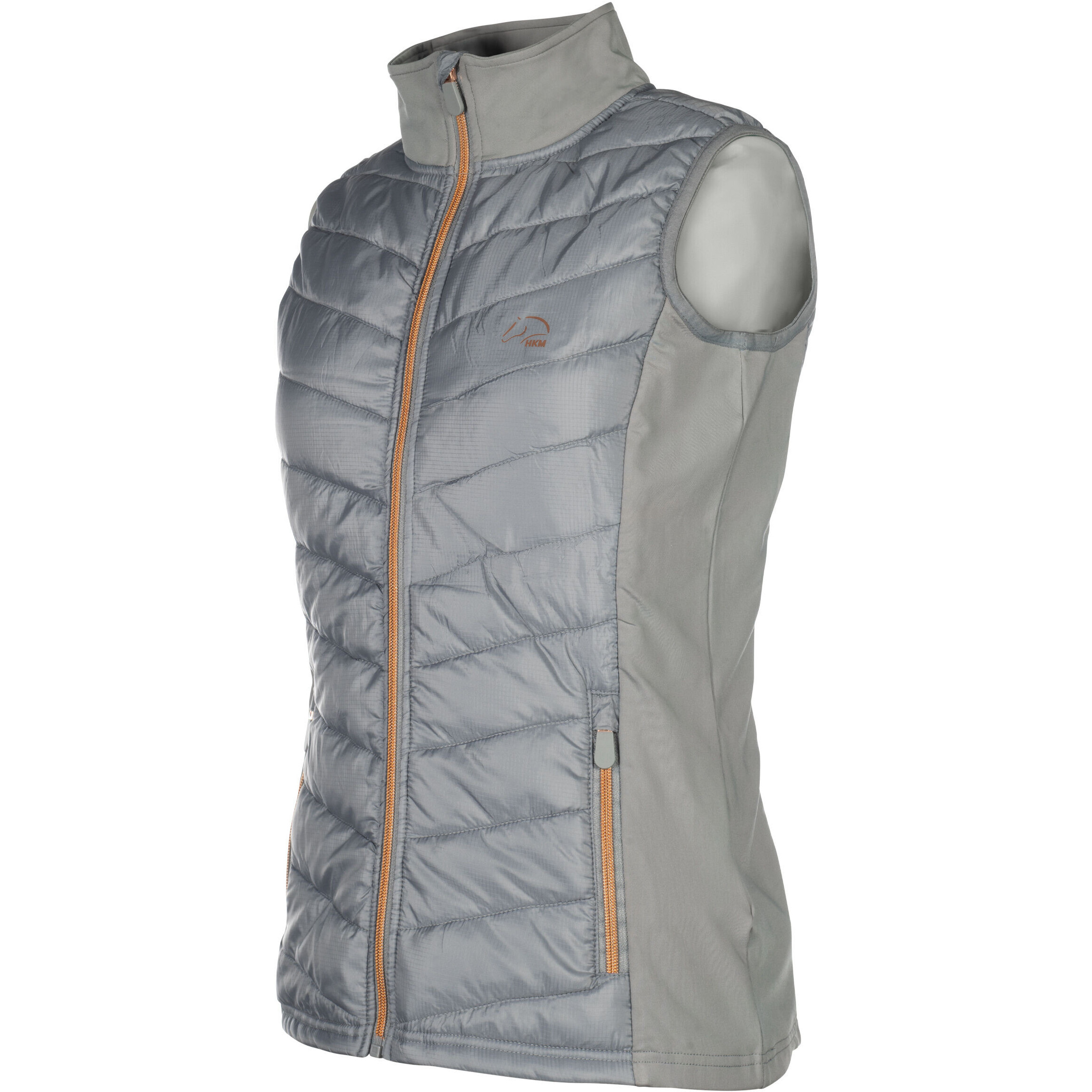 Kinder Jersey-/Nylonweste BASEL STYLE grau/rosegold