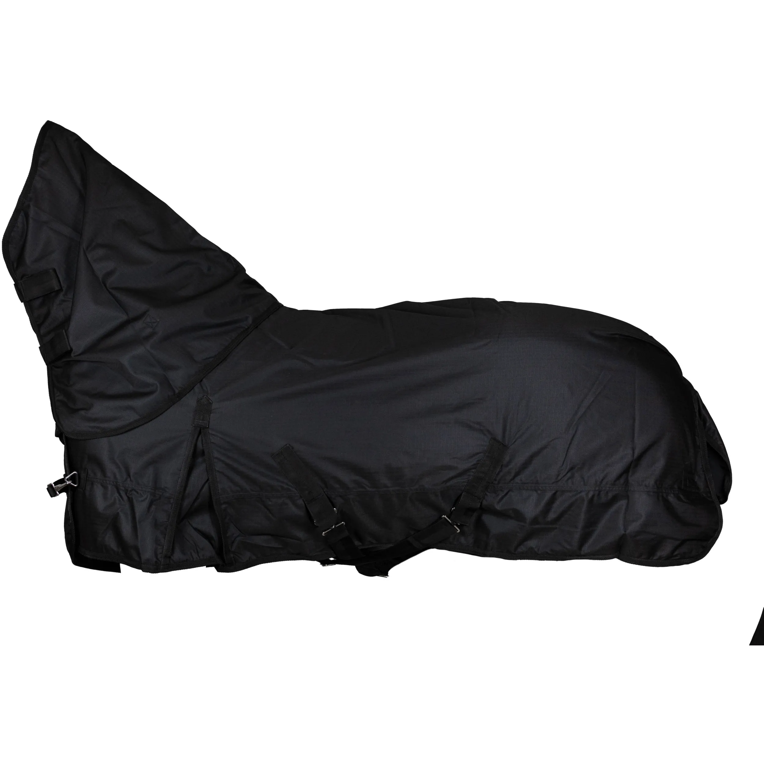 Winterdecke Full Neck 100g Füllung 600D BASICLINE schwarz