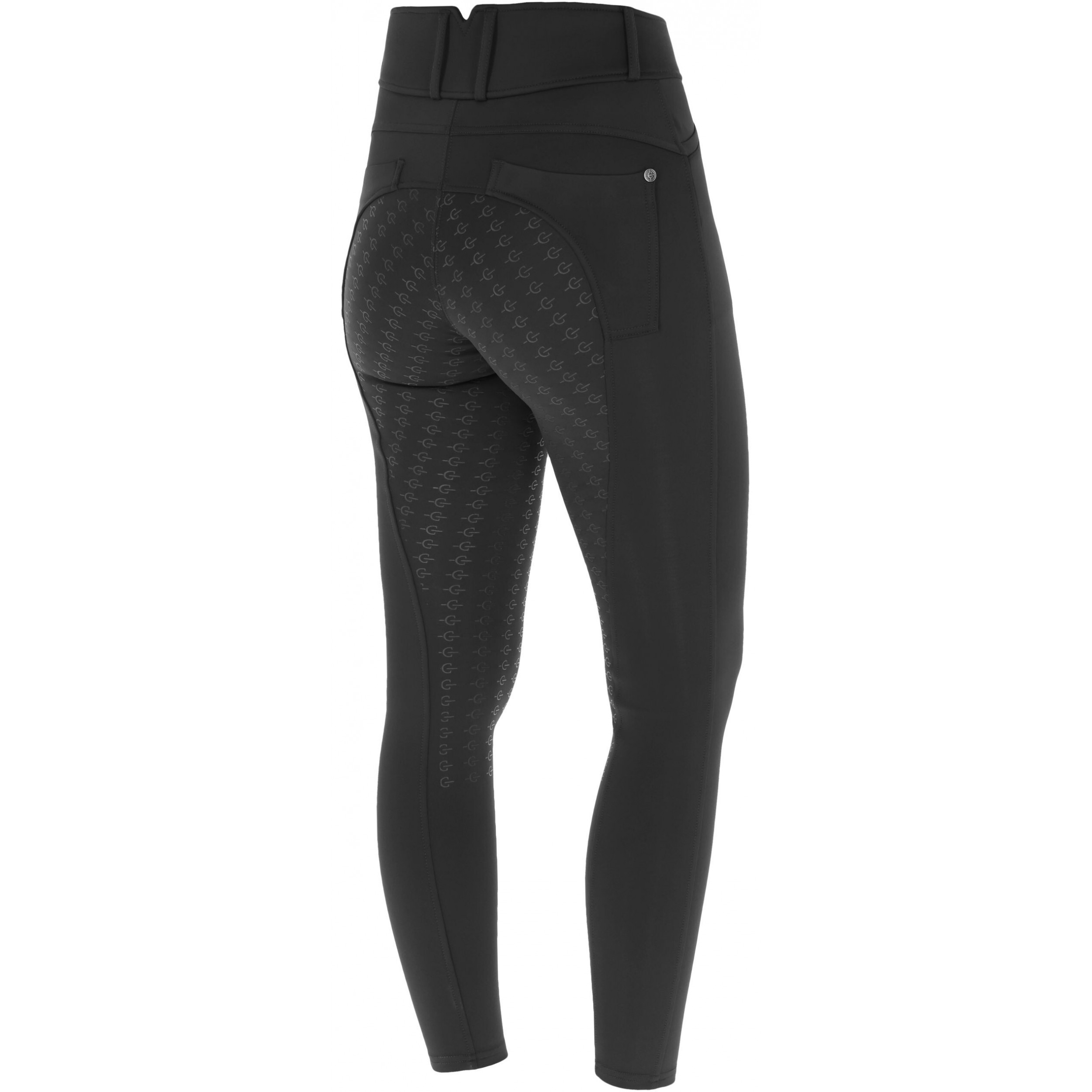 Damen Reithose Silikon Vollbesatz COMPRESSION F/S 2025 black