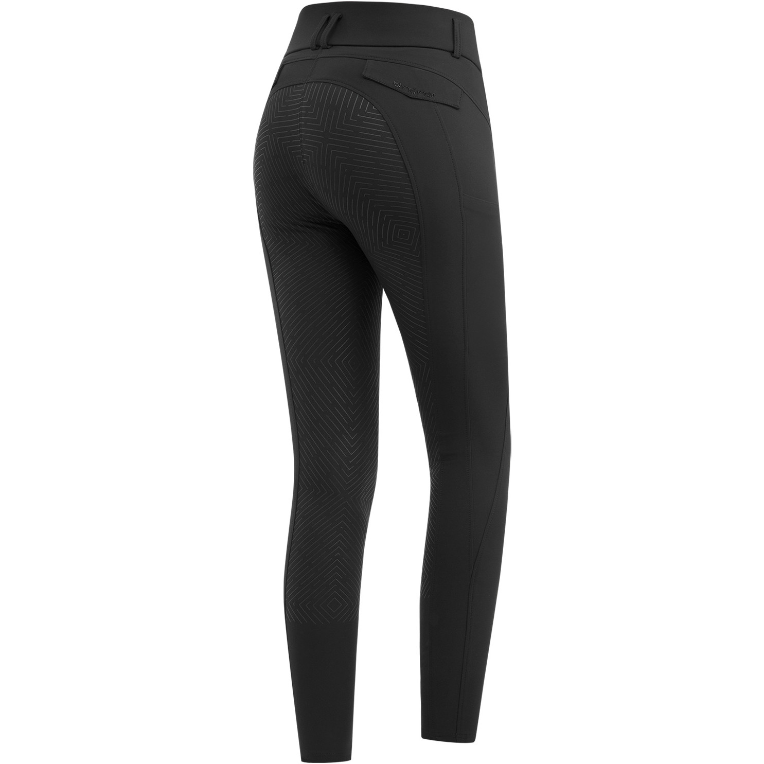 Damen Reithose Silikon Vollbesatz COMFORT RIDE GLAM schwarz