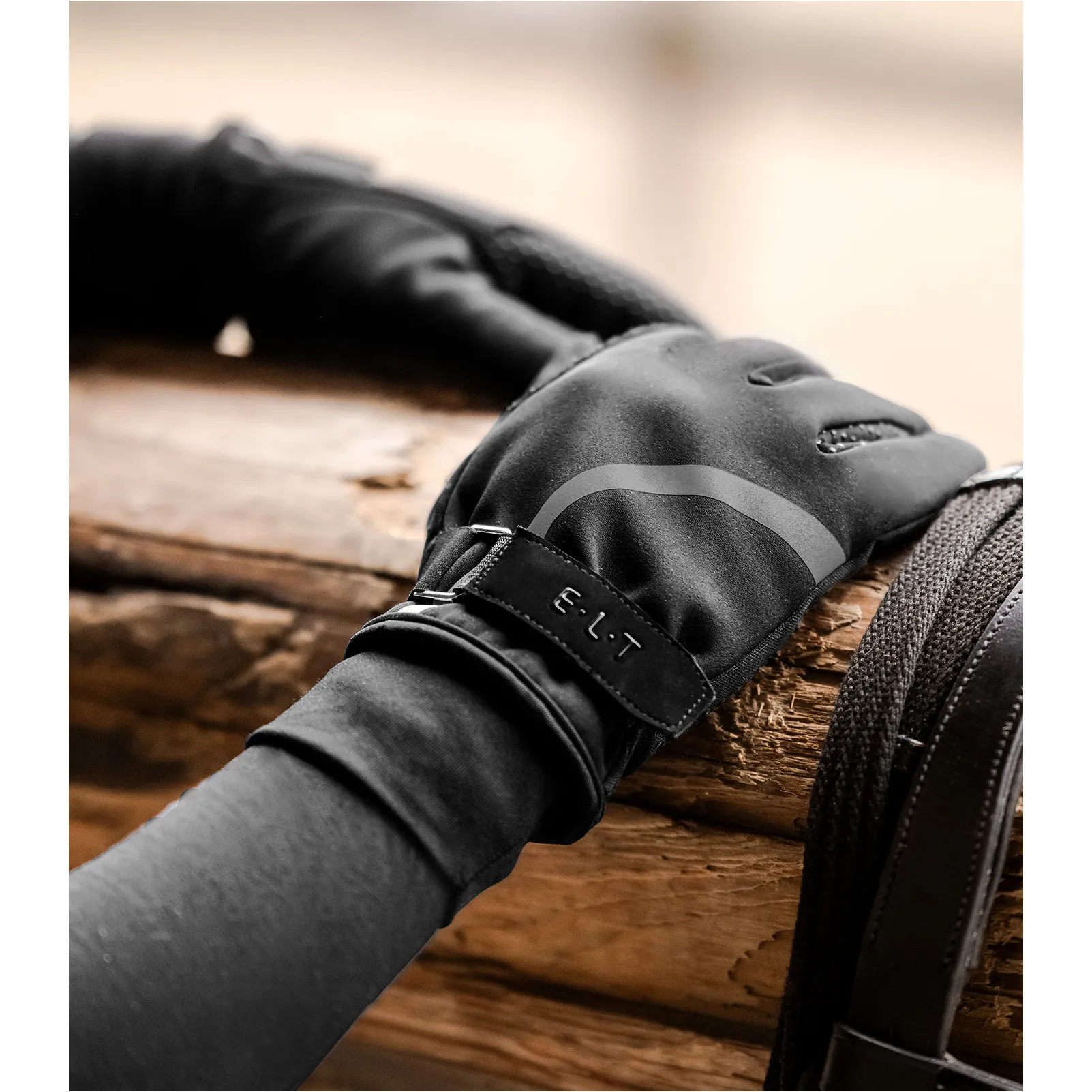 Winter Reithandschuhe LOCARNO schwarz