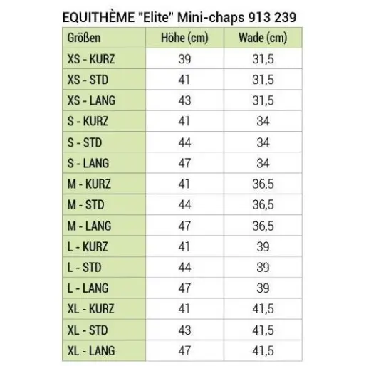 Minichaps ELITE Leder havana