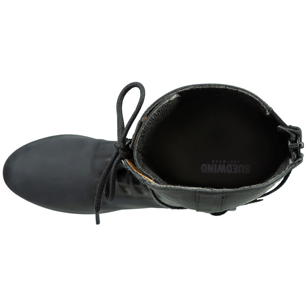 Damen Reitstiefel LONGFORD ALL YEAR Echtleder waxy black