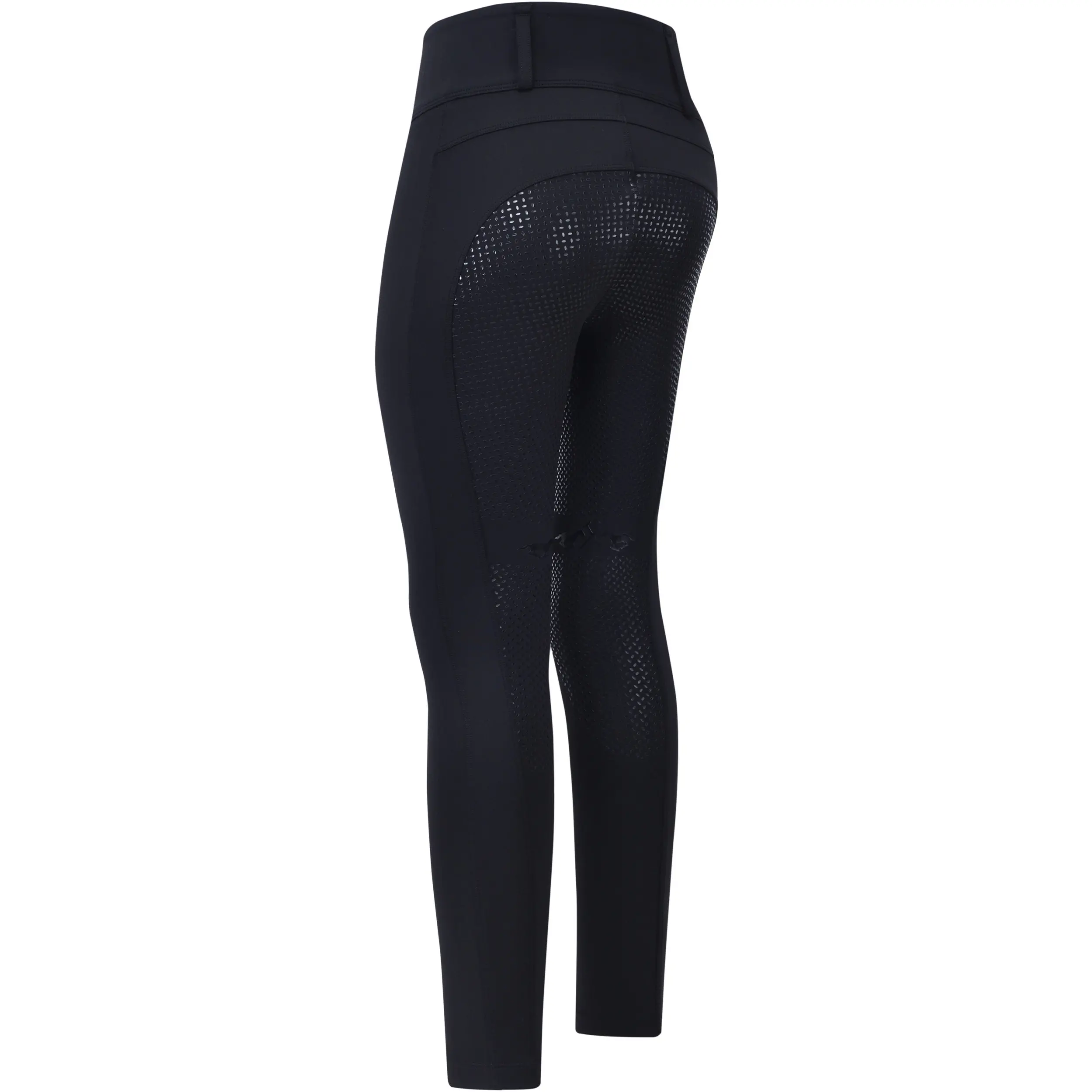 Damen Reitleggings Silikon Vollbesatz HVPManou schwarz