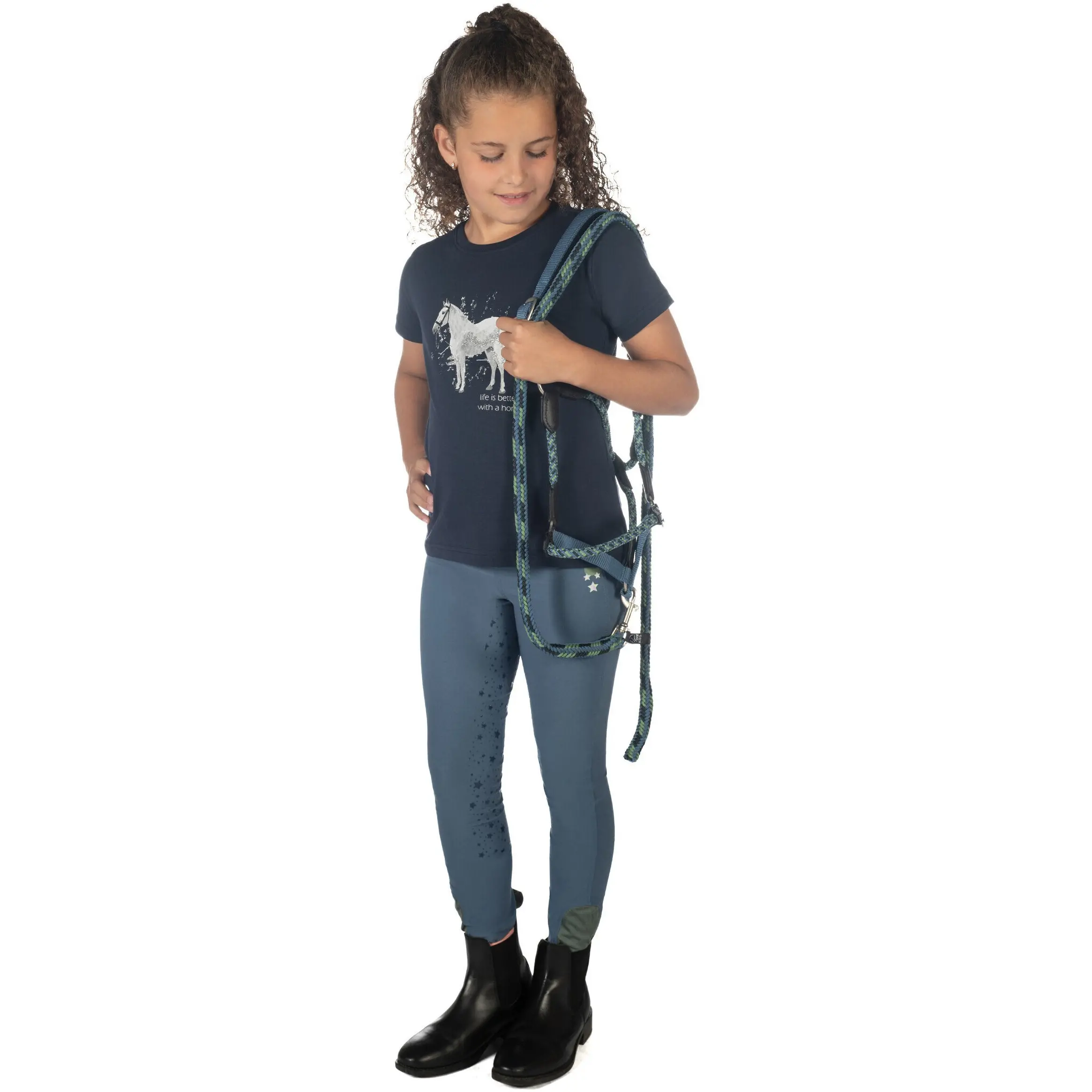 Kinder T-Shirt SPARKLE dunkelblau
