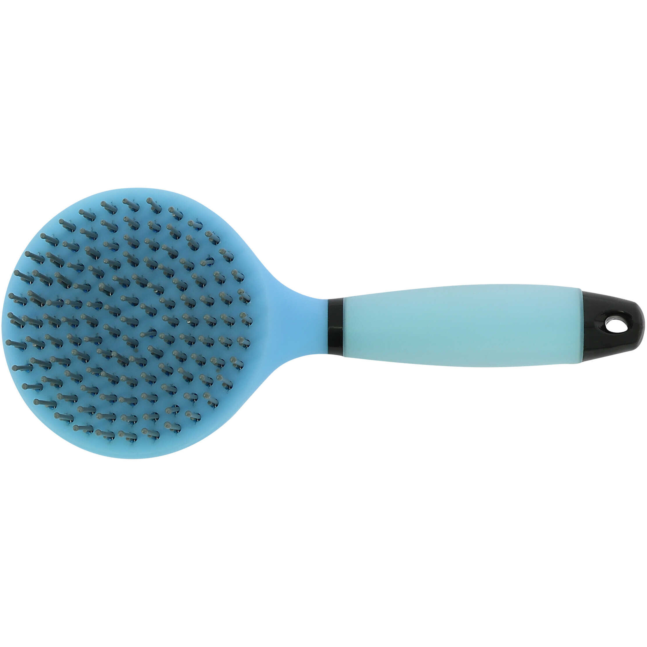 Mähnenbürste mit Gelgriff hellblau