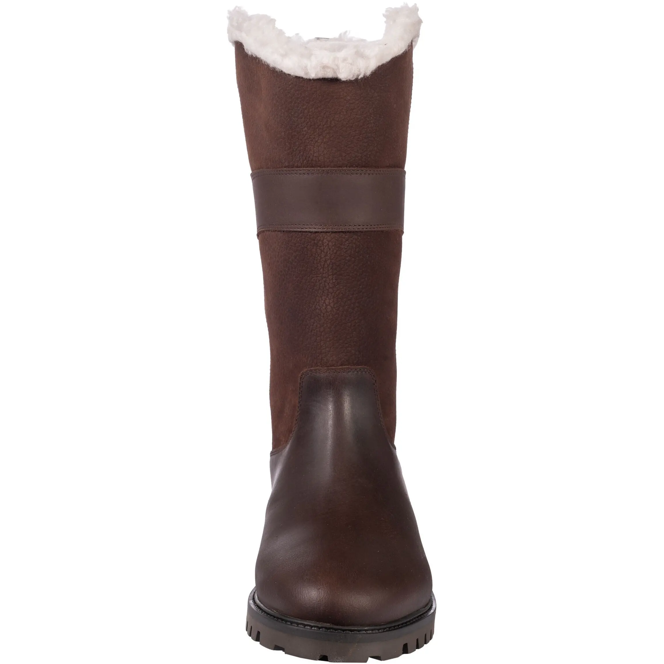 Winter Fashion Stiefel BELMOND TEDDY braun