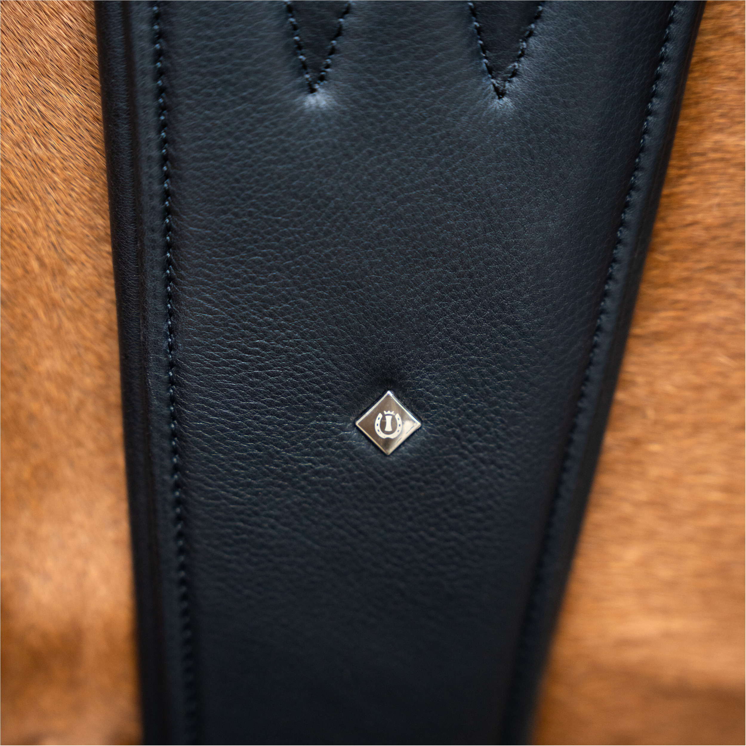 Stollengurt IRH anatomisch mit Rollenschnallen schwarz