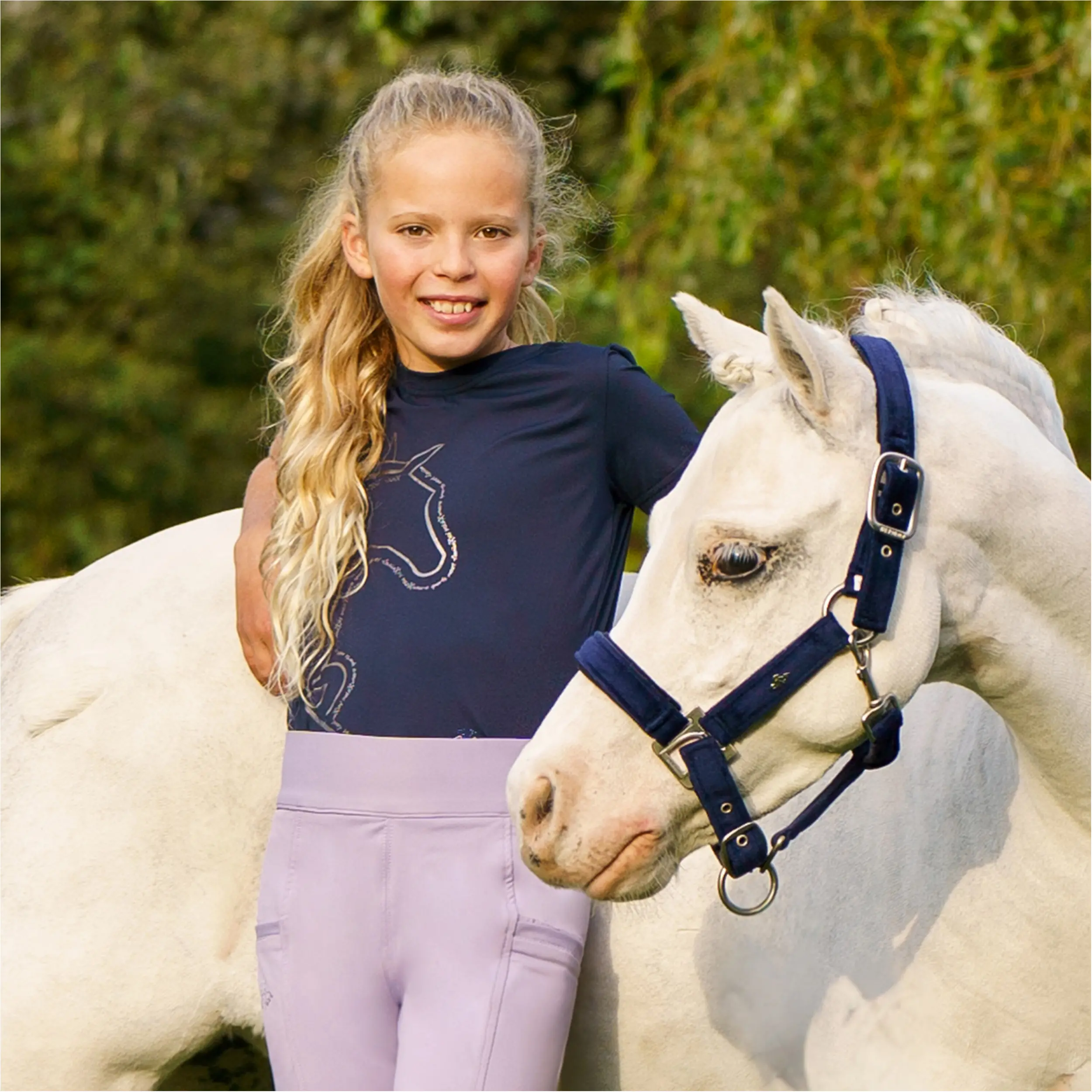 Kinder T-Shirt HVPLaurelle navy