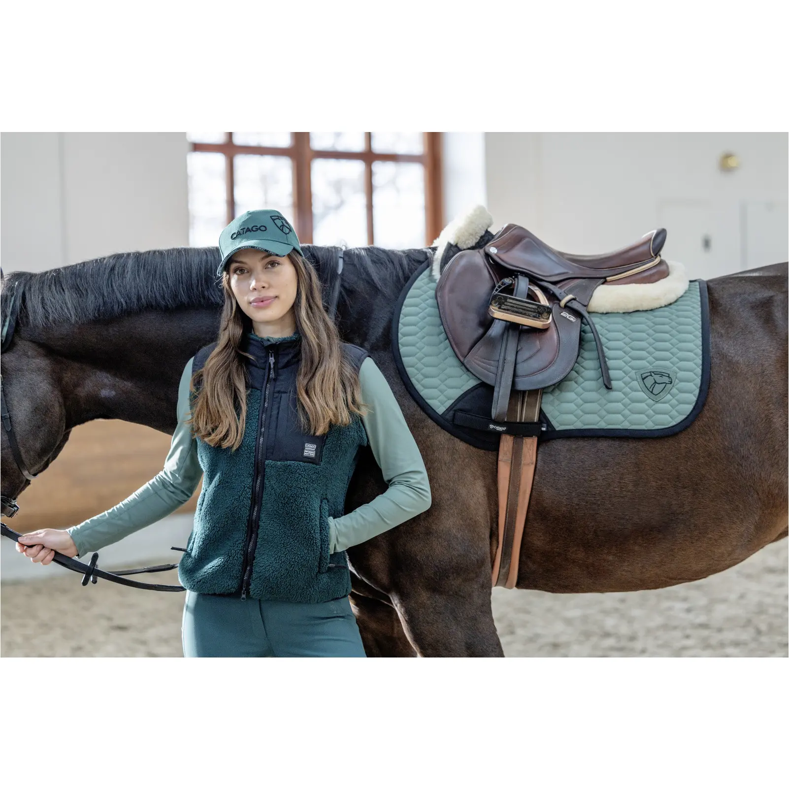 Schabracke FIR-Tech GRAND duck green Schabracke FIR-Tech GRAND duck green