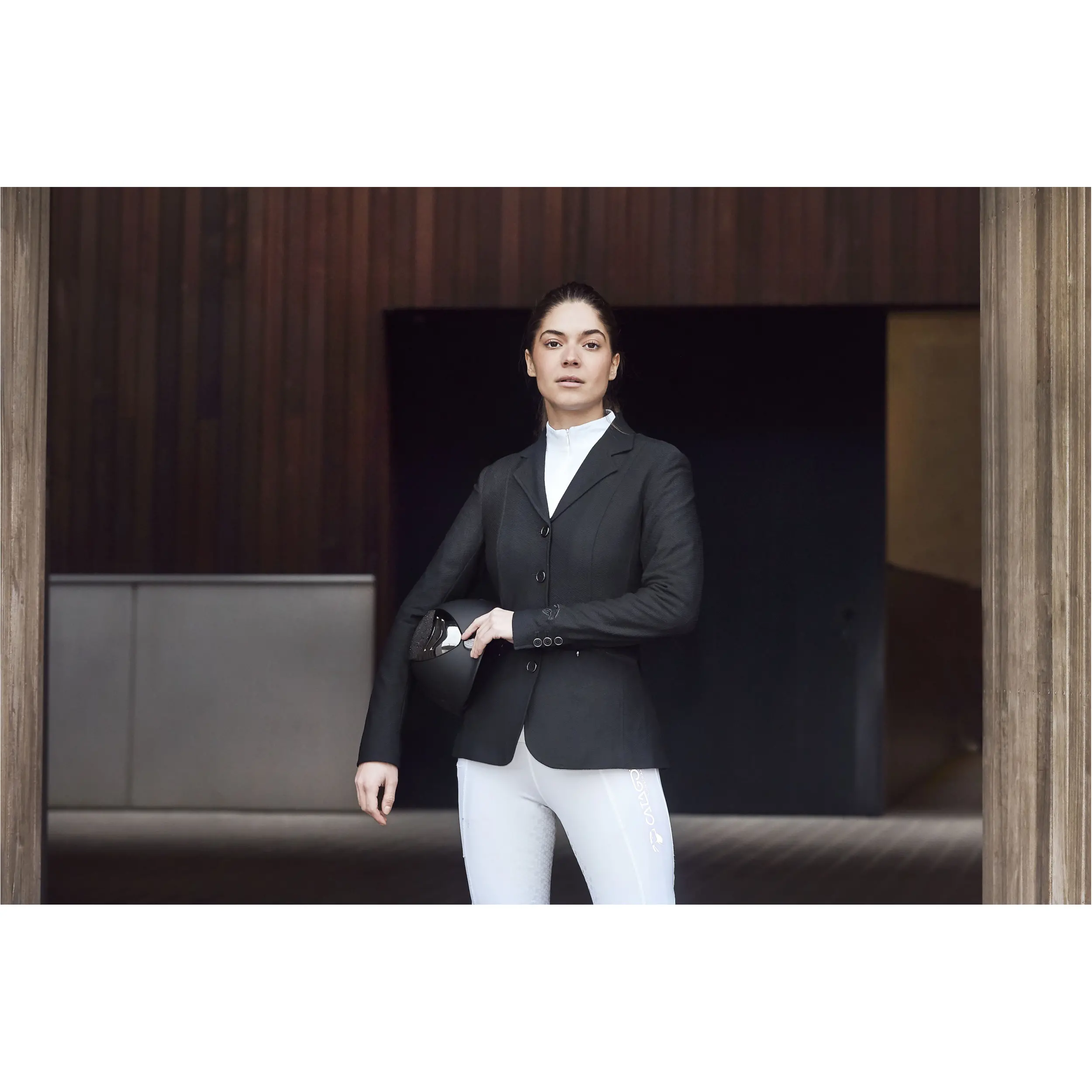 Damen Sommer Turnierjacket FALLON schwarz Damen Sommer Turnierjacket FALLON schwarz