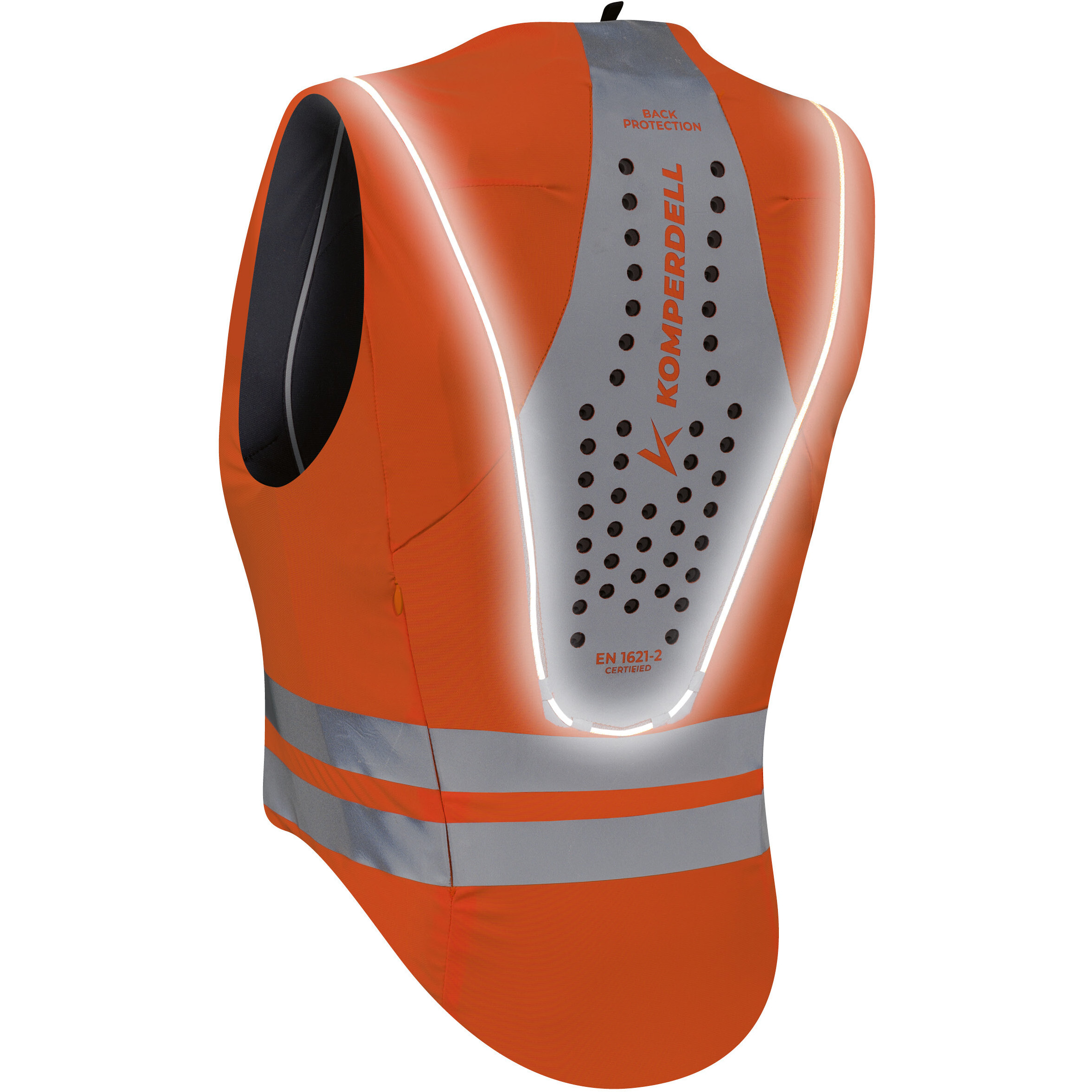 Rückenprotektor BALLISTIC HIGH VISIBILITY Flex Fit schwarz/orange