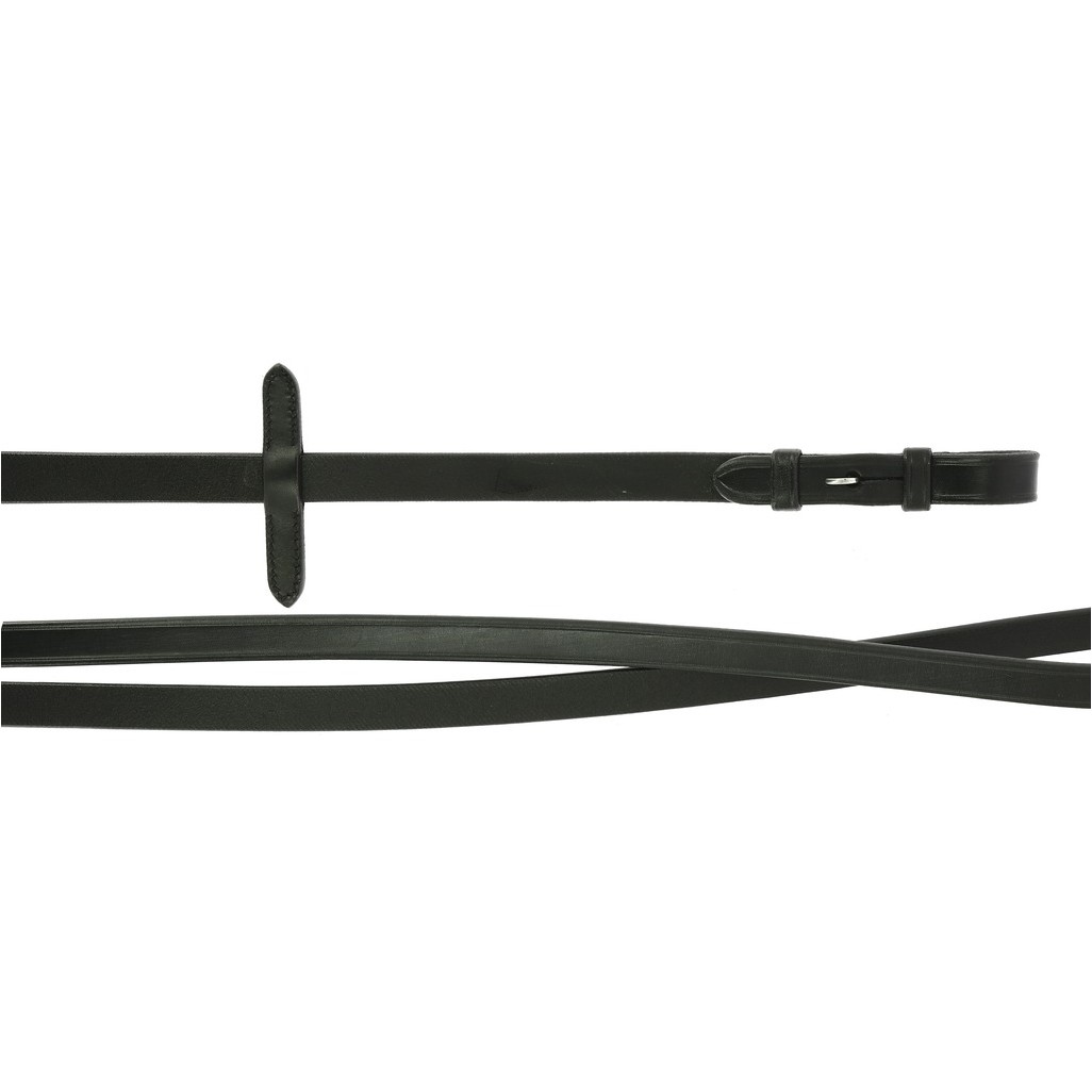 Lederzügel Elite glatt schwarz Lederzügel Elite glatt schwarz