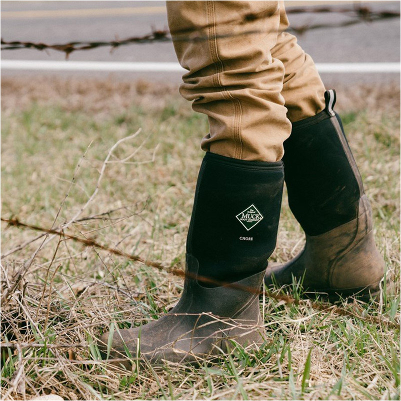 Gummistiefel CHORE HIGH schwarz