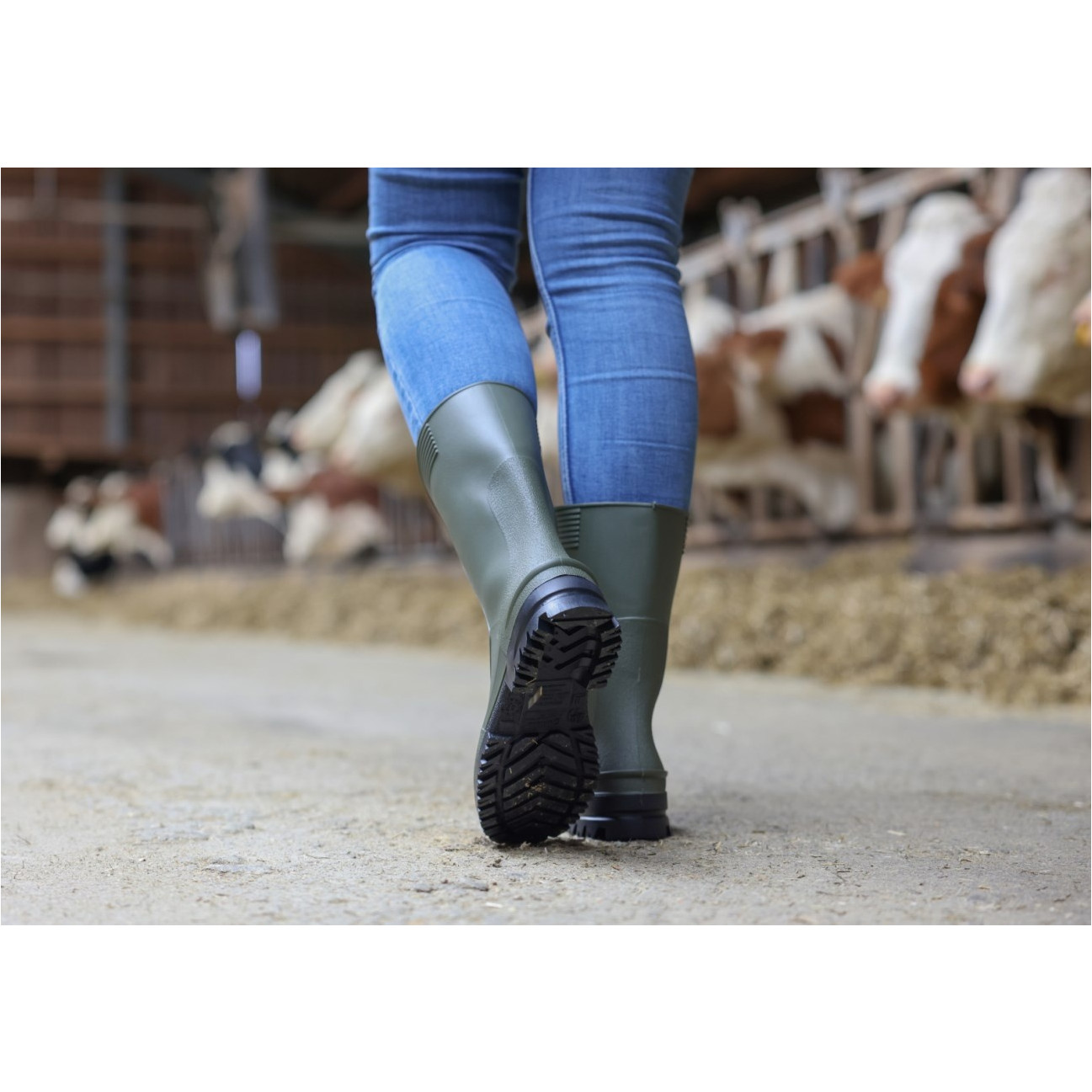 Arbeitsstiefel IDRO Low halbhoch olivgrün