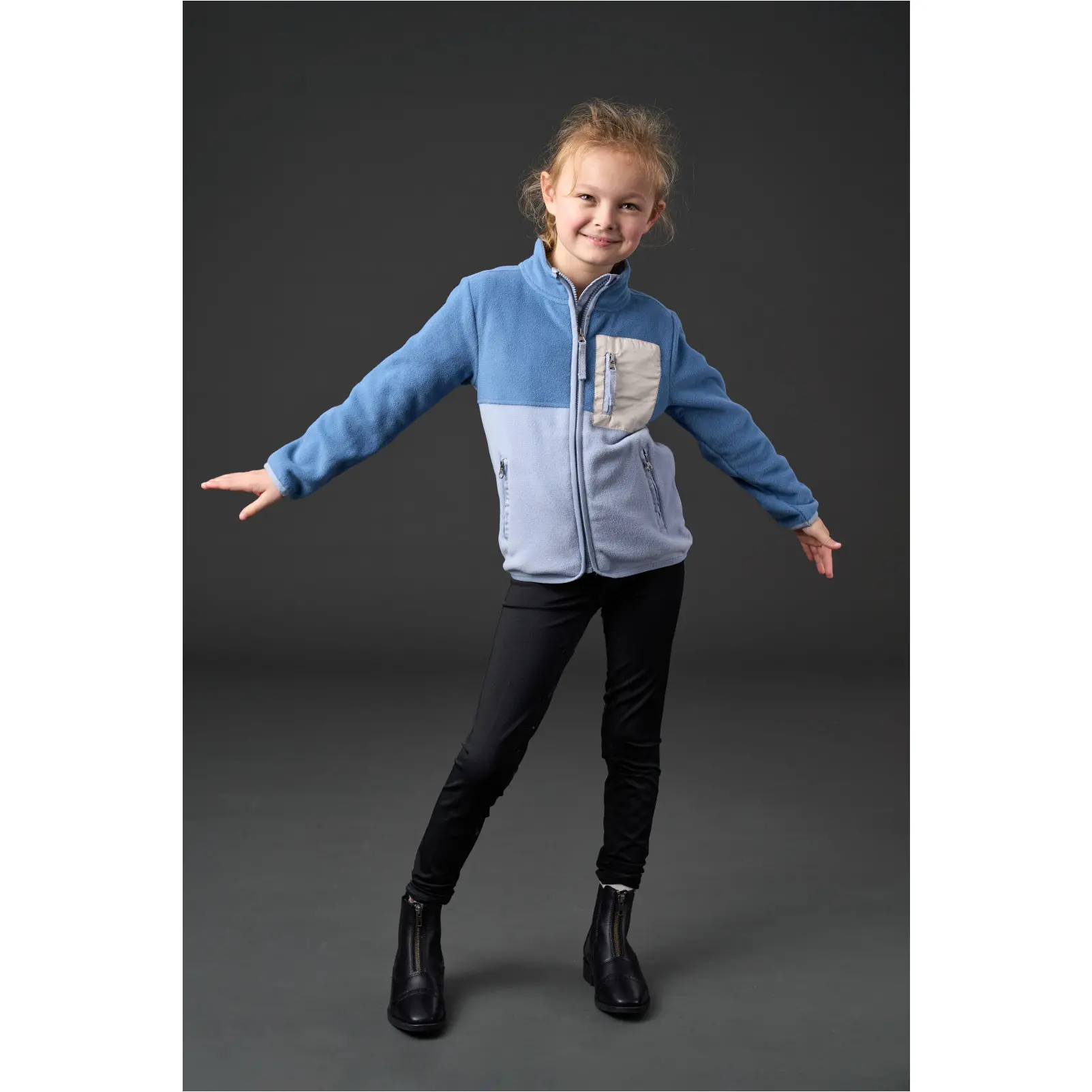 Kinder Fleecejacke THEA coronet blue Kinder Fleecejacke THEA coronet blue