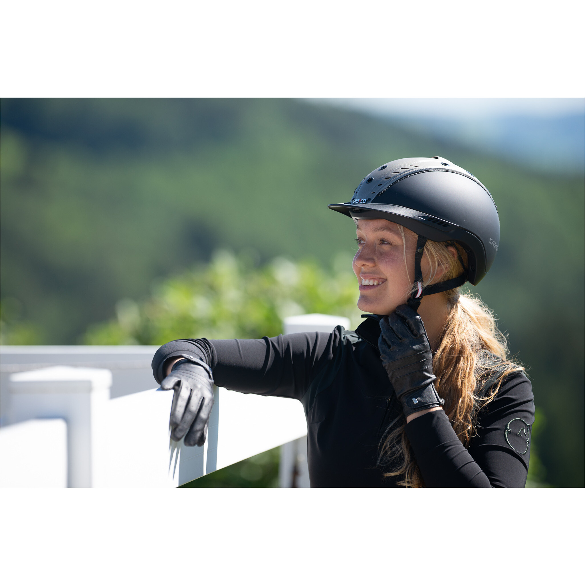 Reithandschuhe MALAGA schwarz stonewashed Reithandschuhe MALAGA schwarz stonewashed