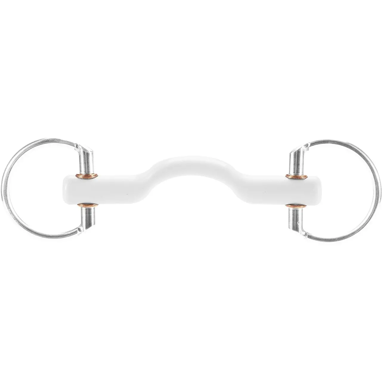 Olivenkopfgebiss mit Zungenbogenstange soft 18mm