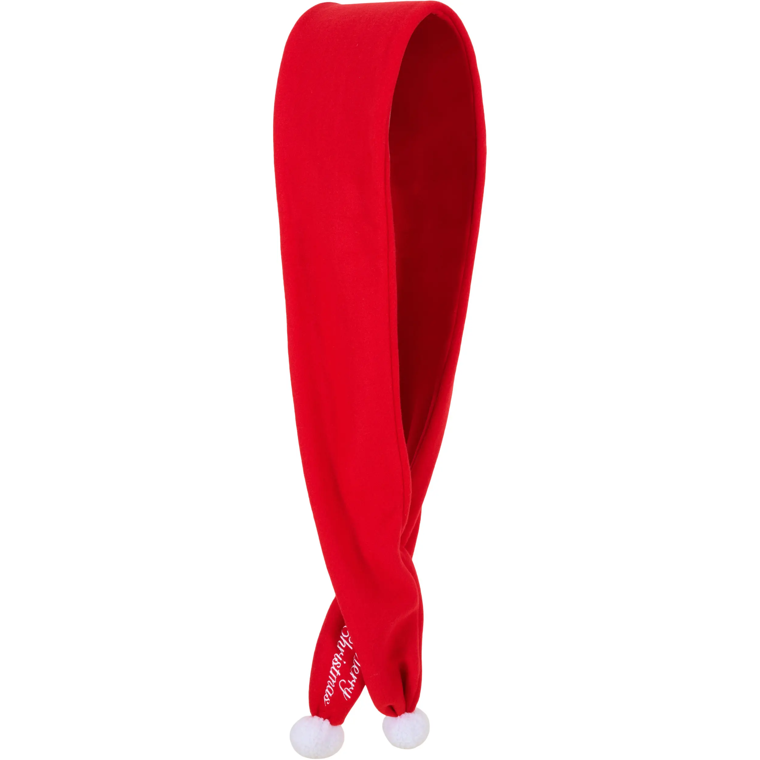 Weihnachtsschal für Pferde CHRISTMAS rot