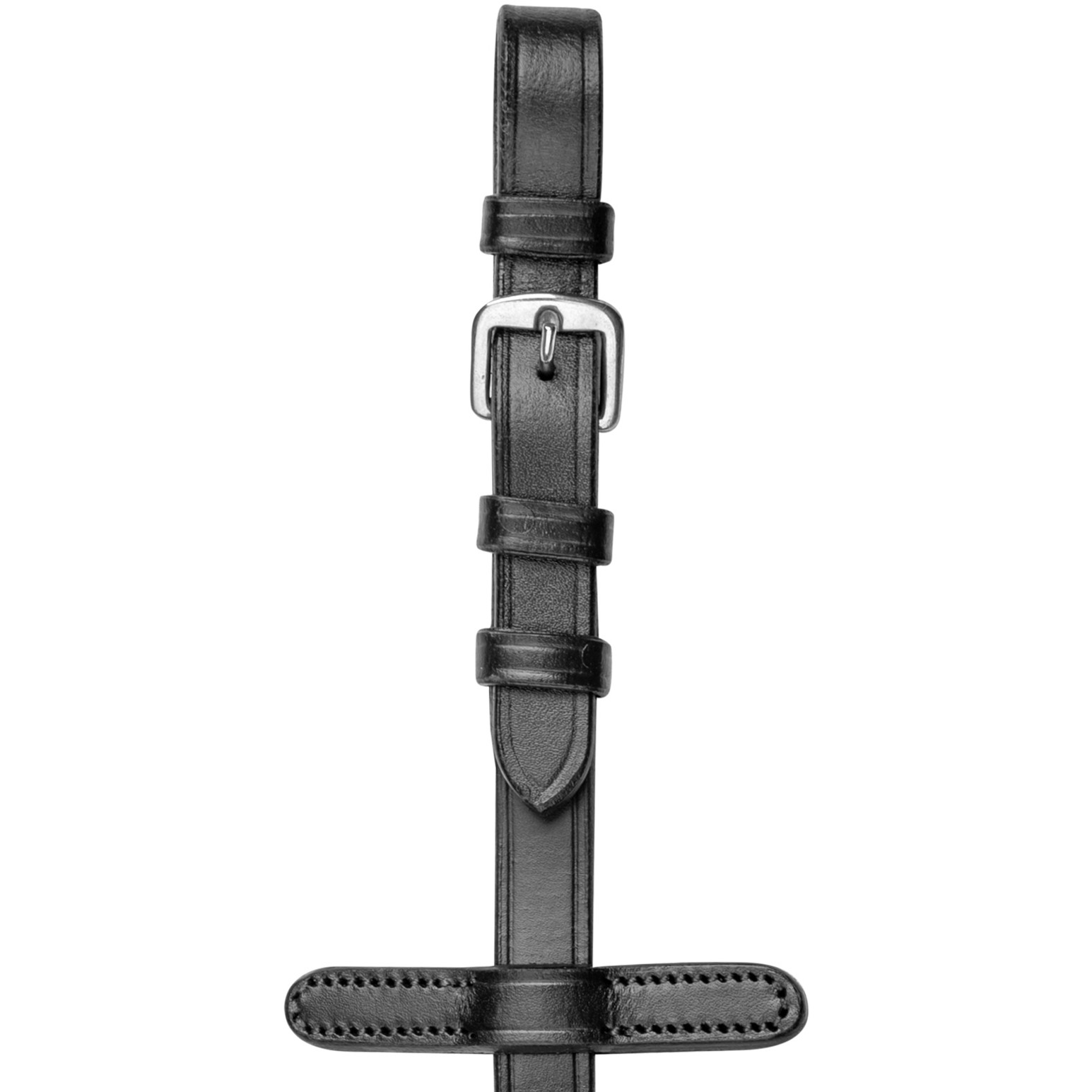 Gummizügel mit Gummistegen schwarz