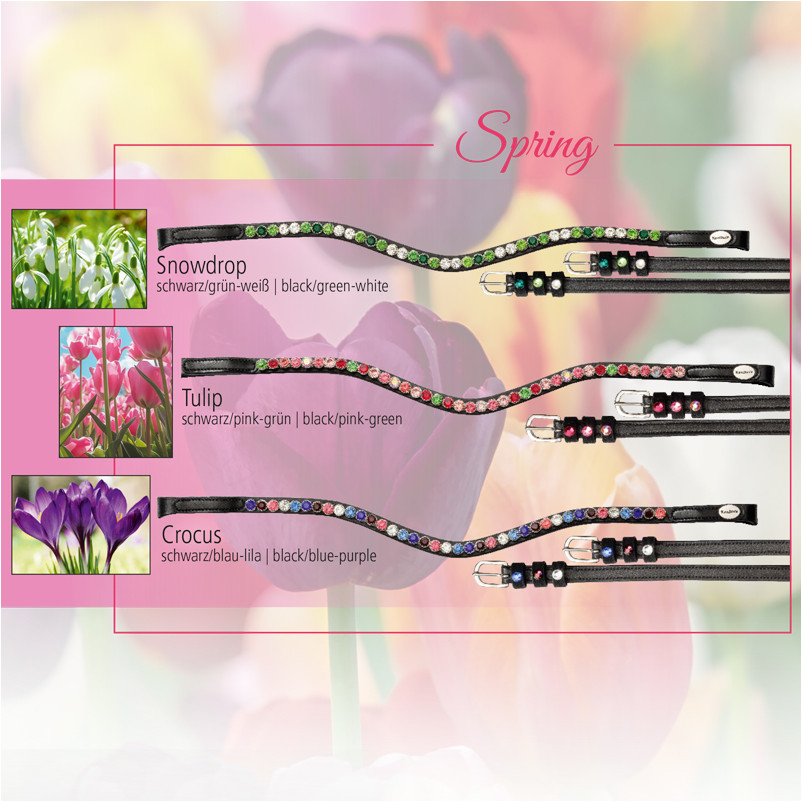 Stirnband SEASONS DREAMS schwarz/blau/lila