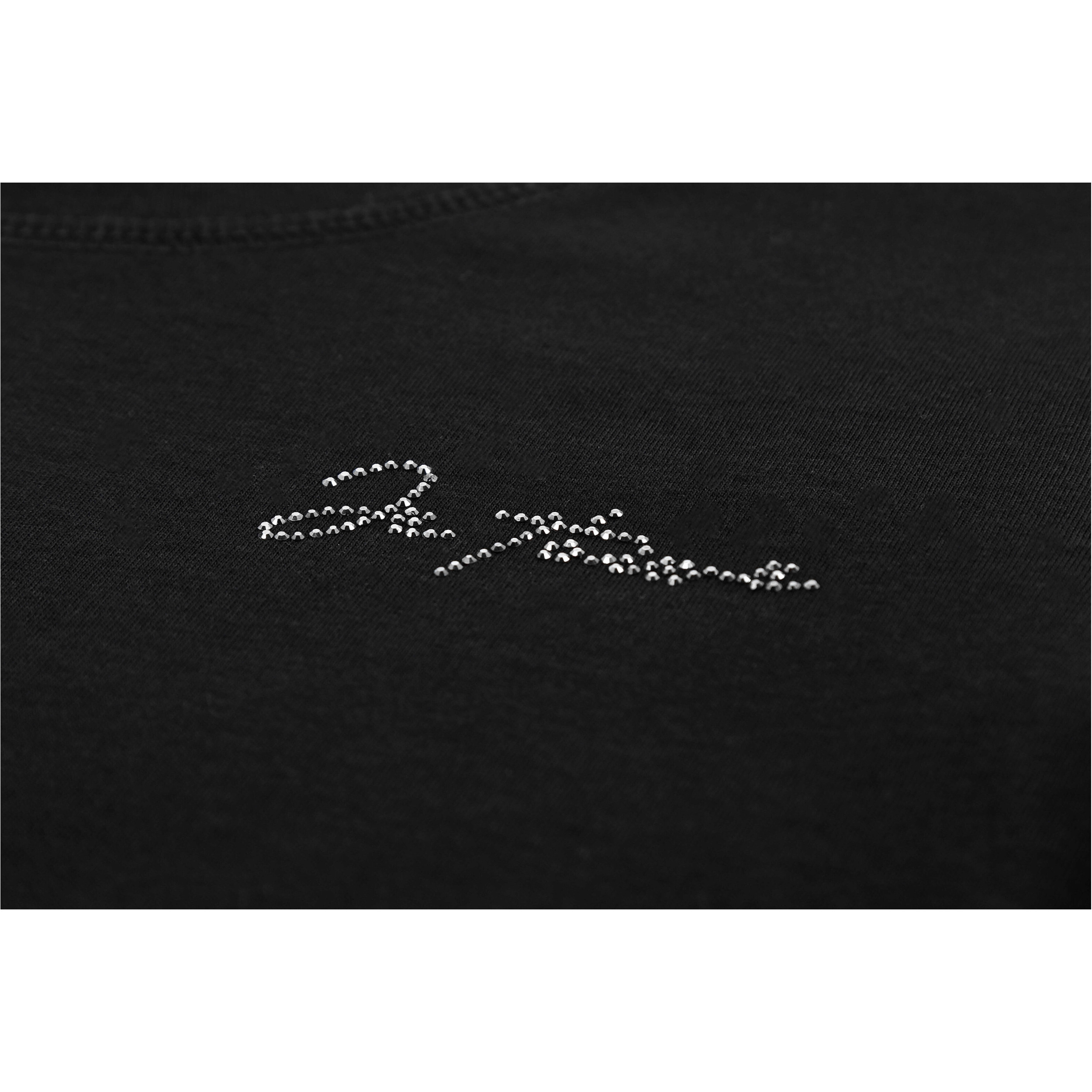 Damen T-Shirt Je t'aime EK-BONNIE schwarz