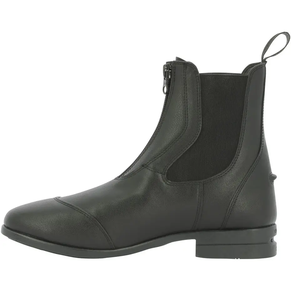 Reitstiefeletten recycelt ZÜRICH mit stoßdämpfender Sohle & Zip schwarz